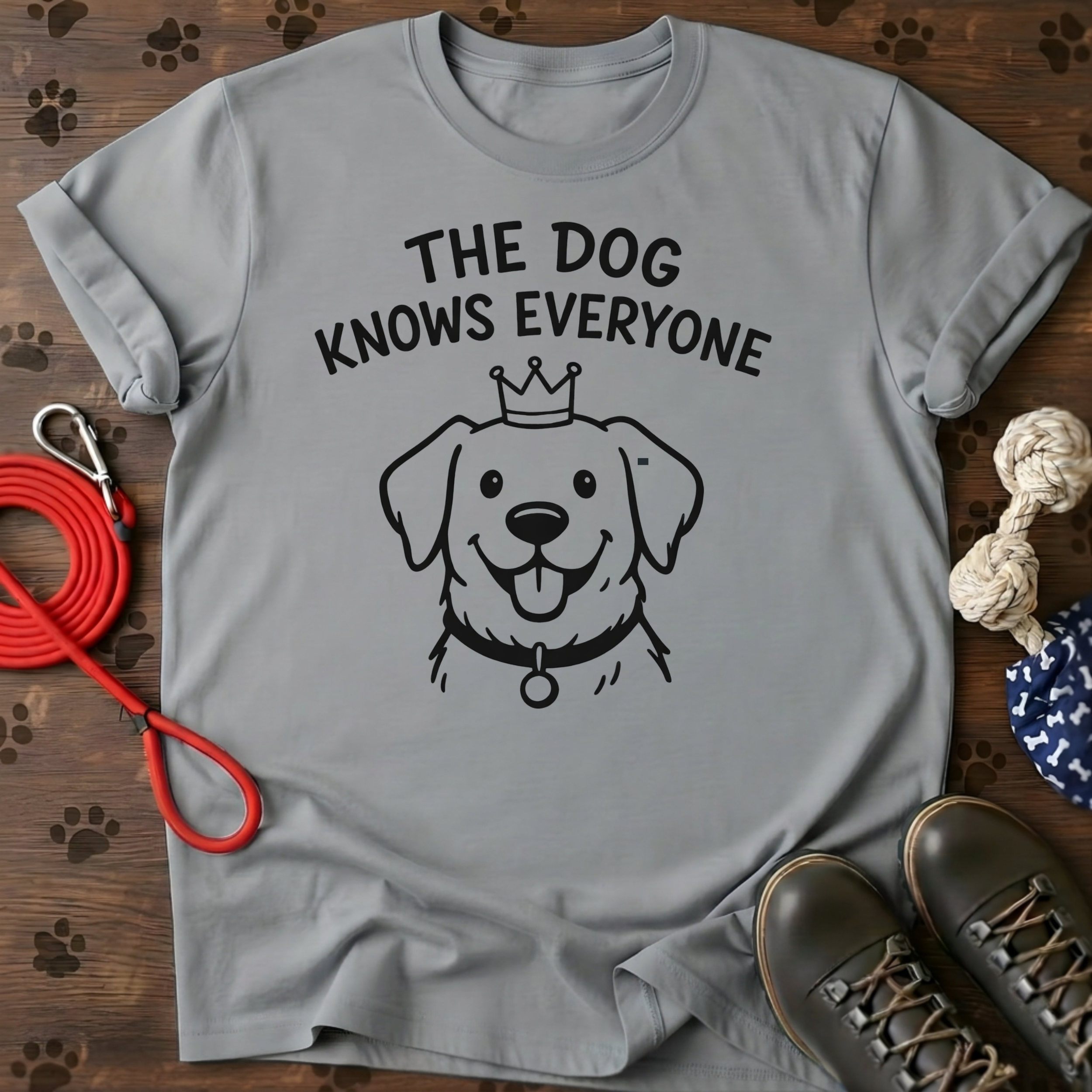 Neighborhood Mayor Dog Lover Tee