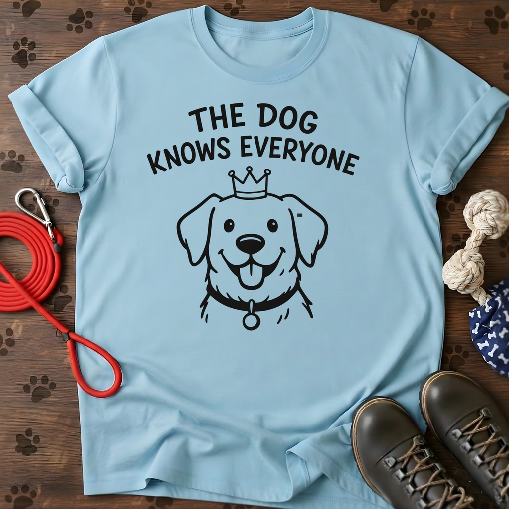 Neighborhood Mayor Dog Lover Tee