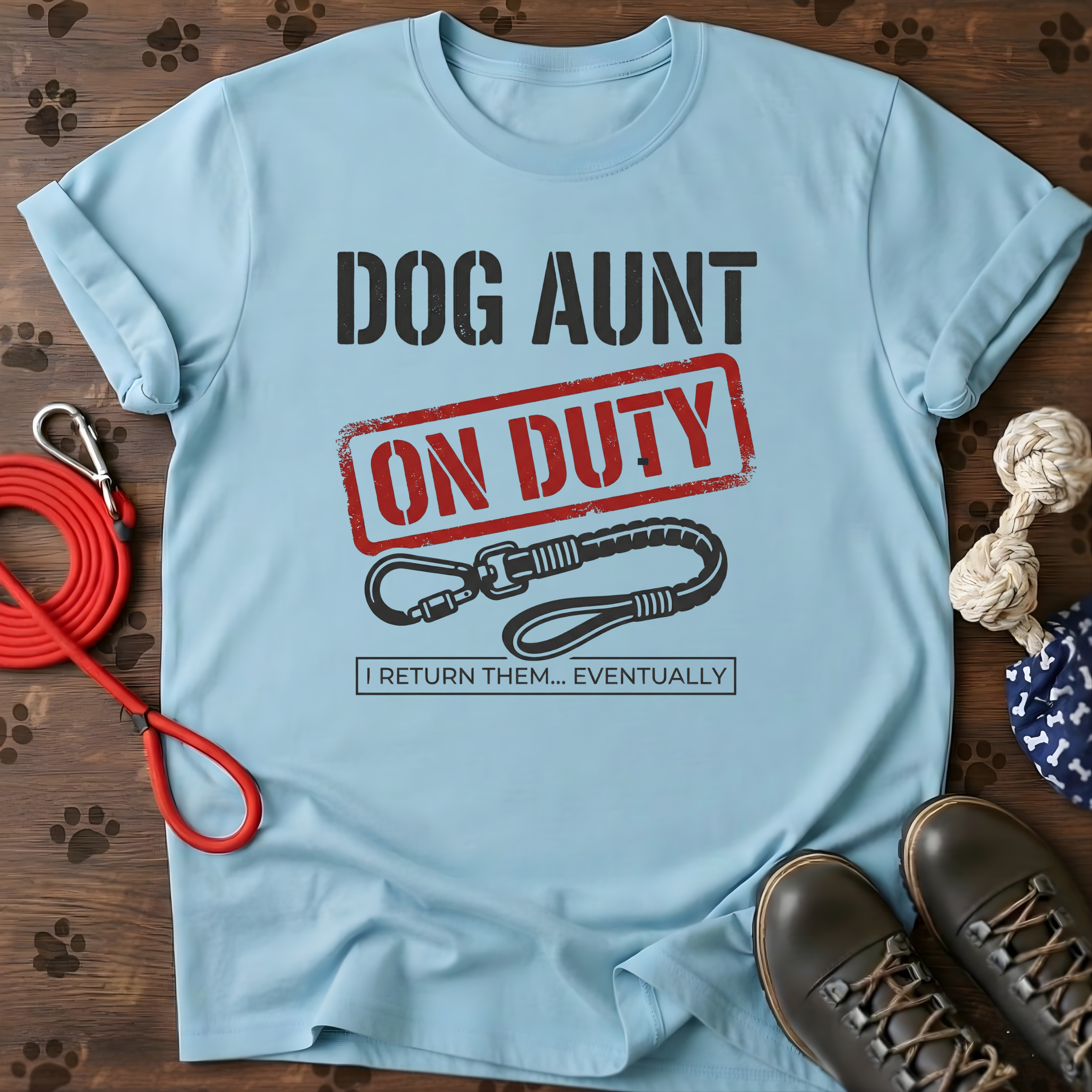 Dog Aunt On Duty T-Shirt