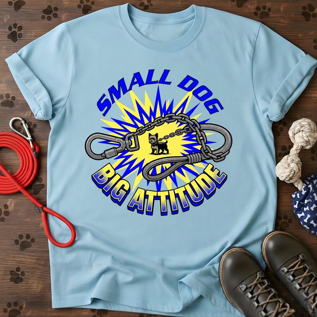 Small Dog Big Attitude Graphic Tee