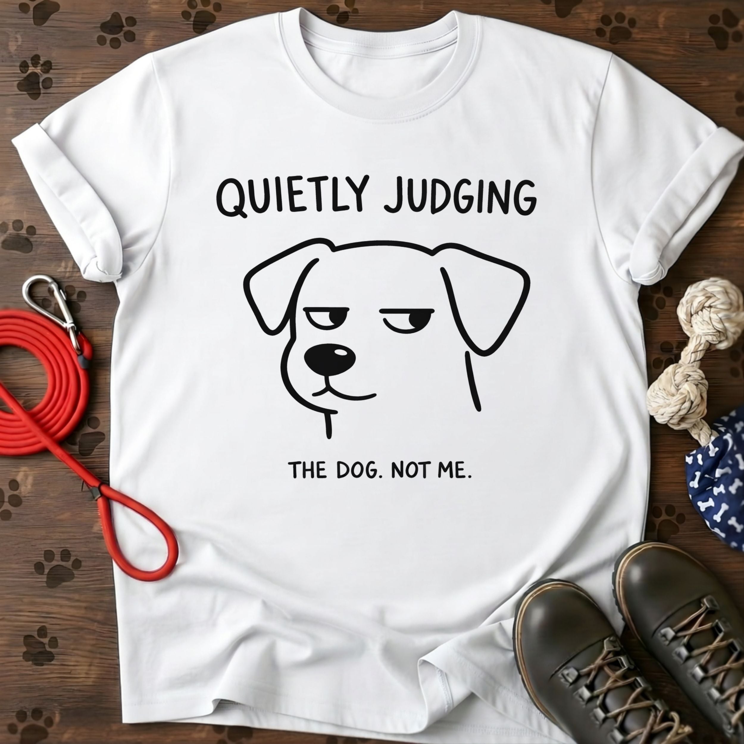 Quietly Judging Graphic Tee