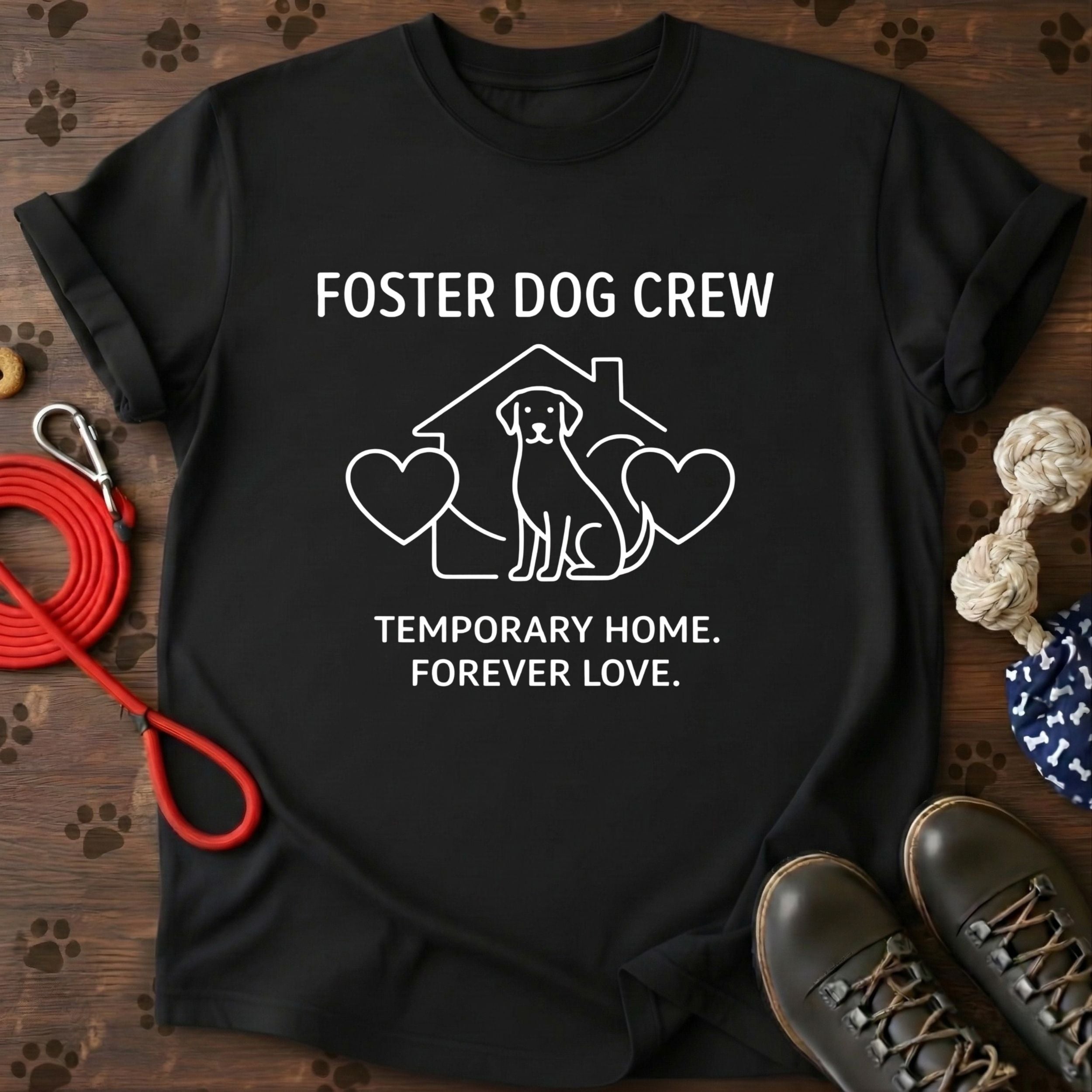Foster Dog Crew T-Shirt