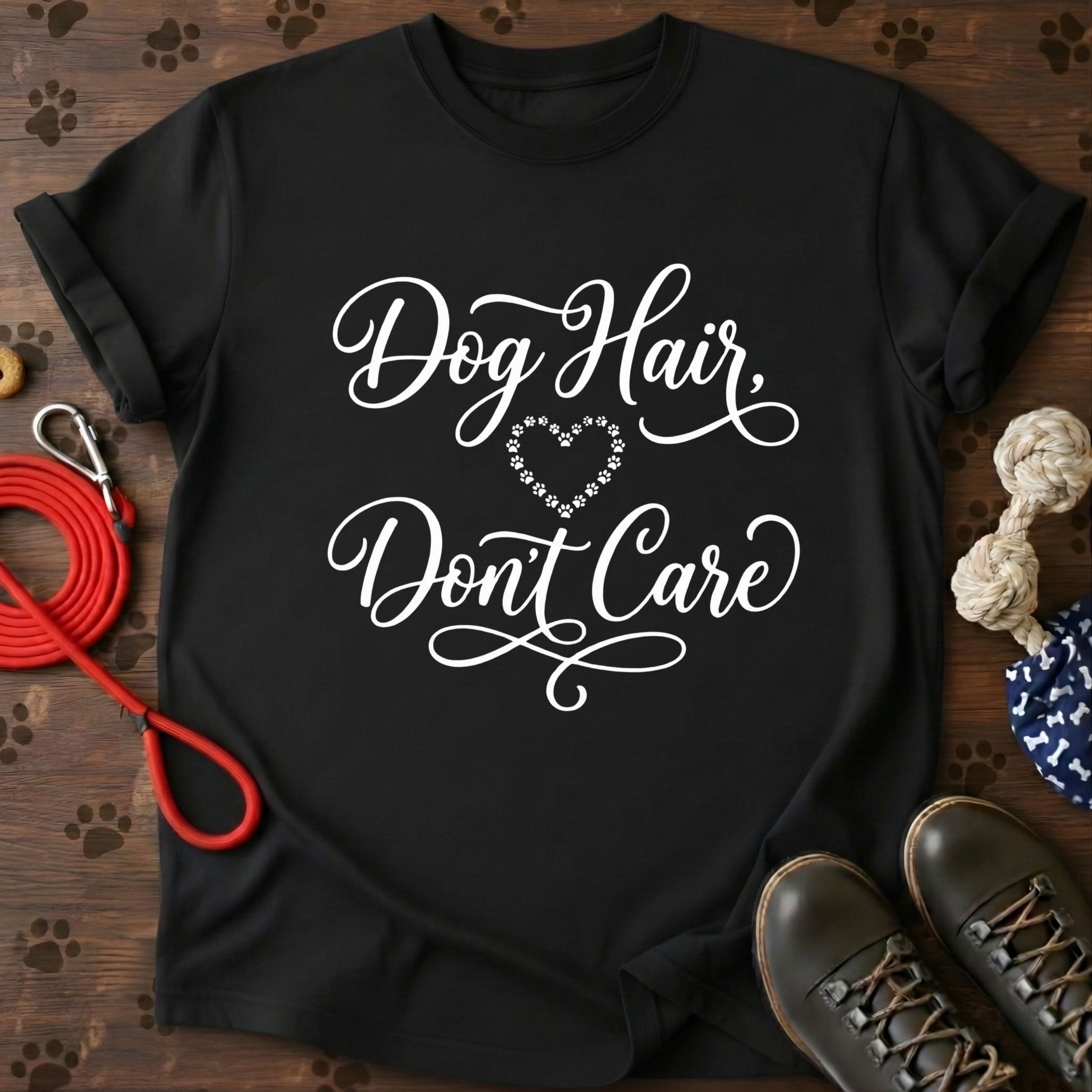 Dog Hair Don’t Care T-Shirt