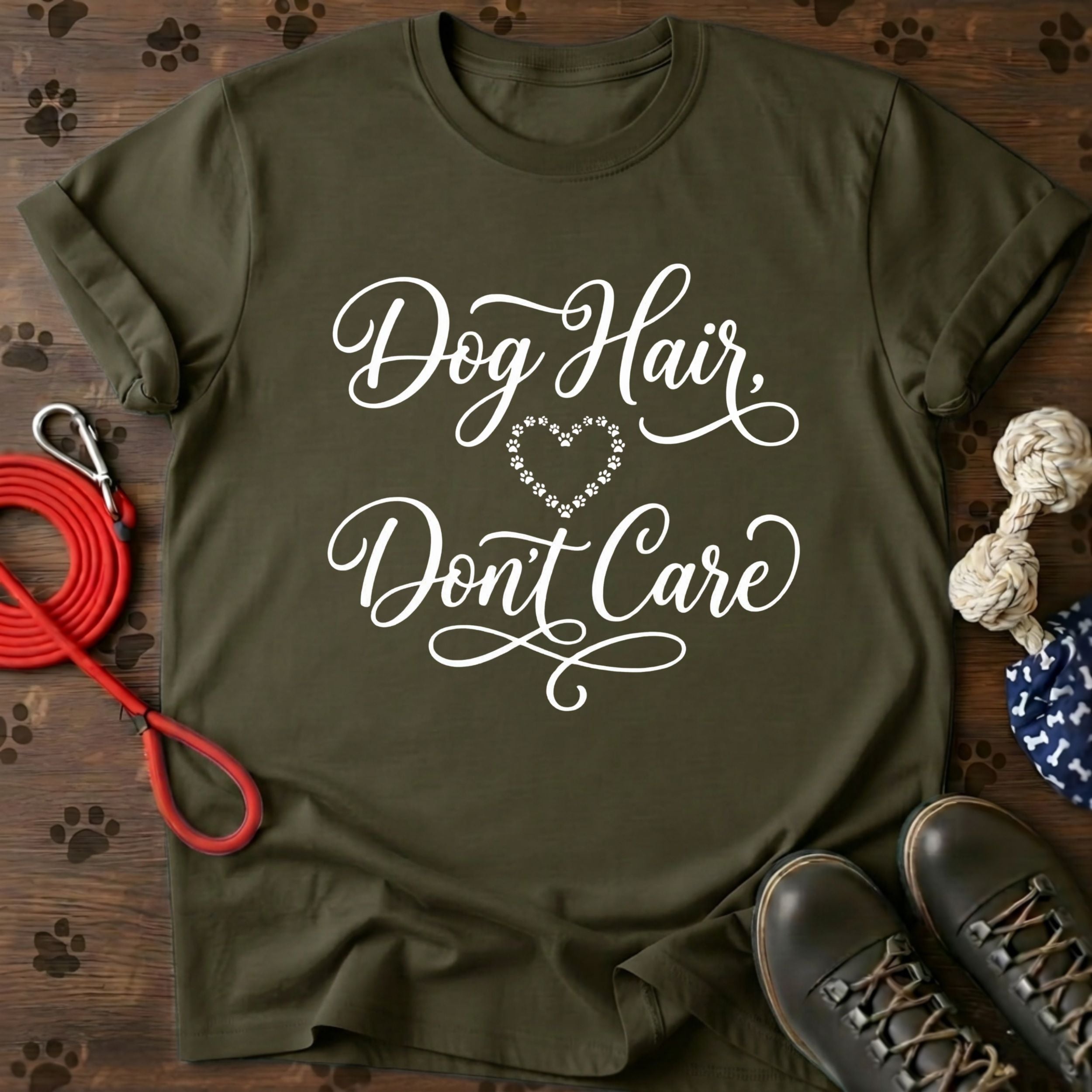 Dog Hair Don’t Care T-Shirt