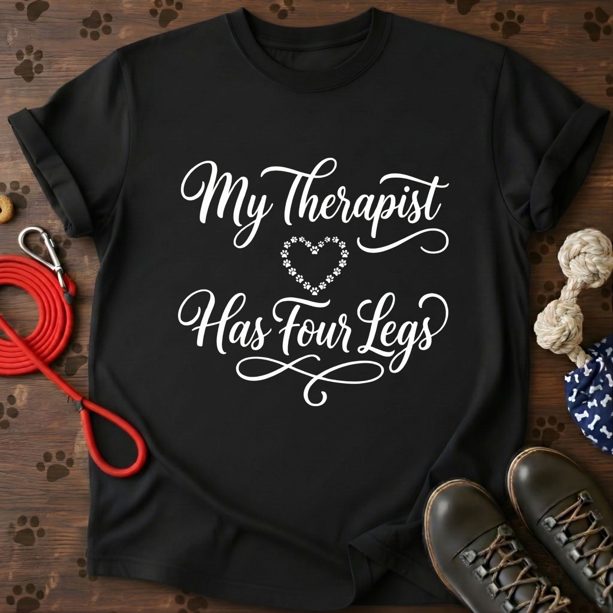 My Therapist Has Four Legs Tee