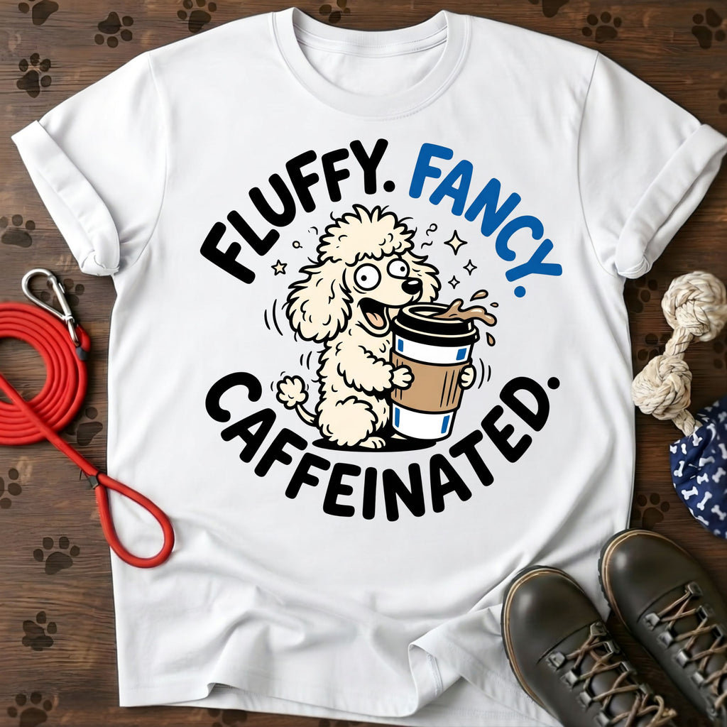 Fluffy. Fancy. Caffeinated. Tee