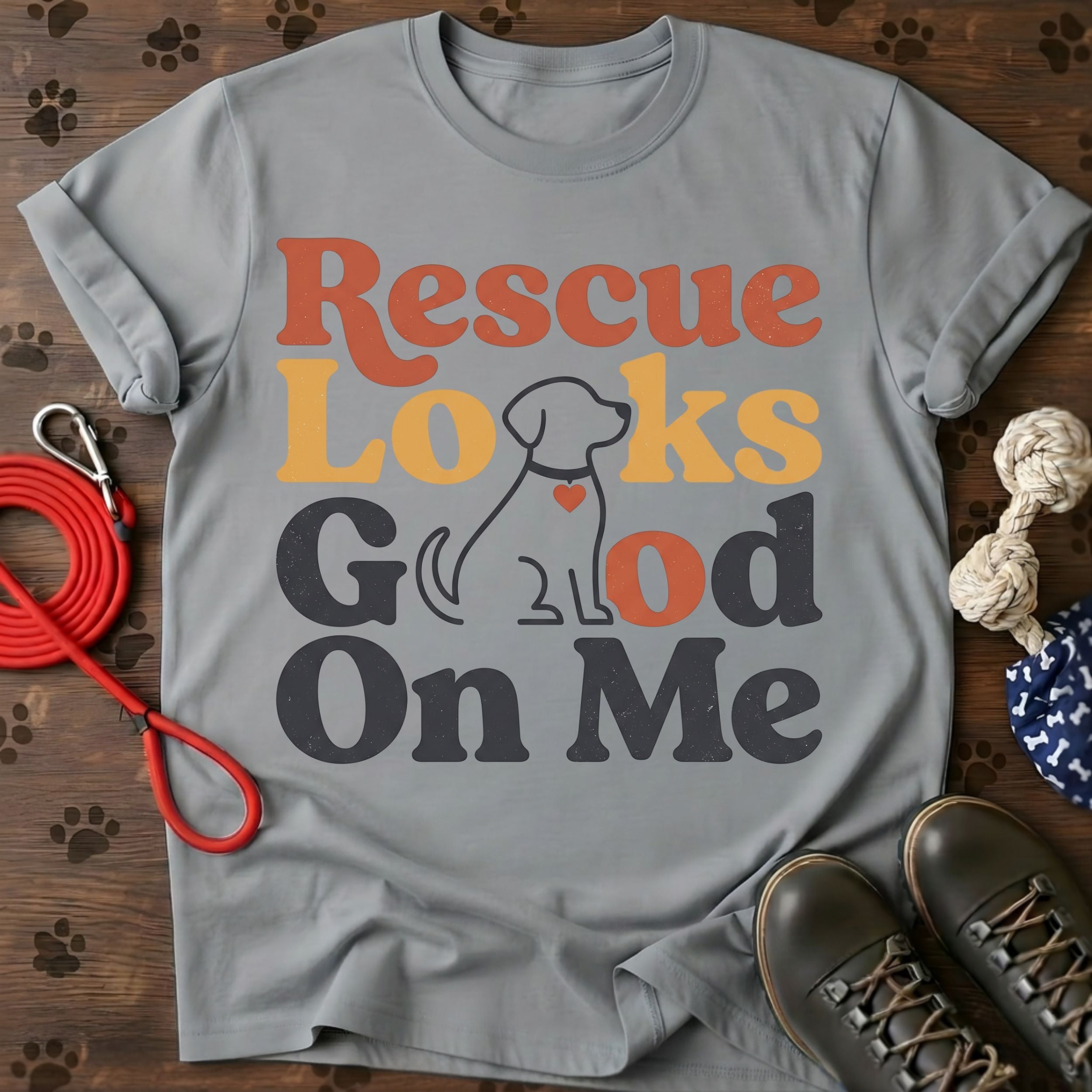 Rescue Looks Good On Me Tee