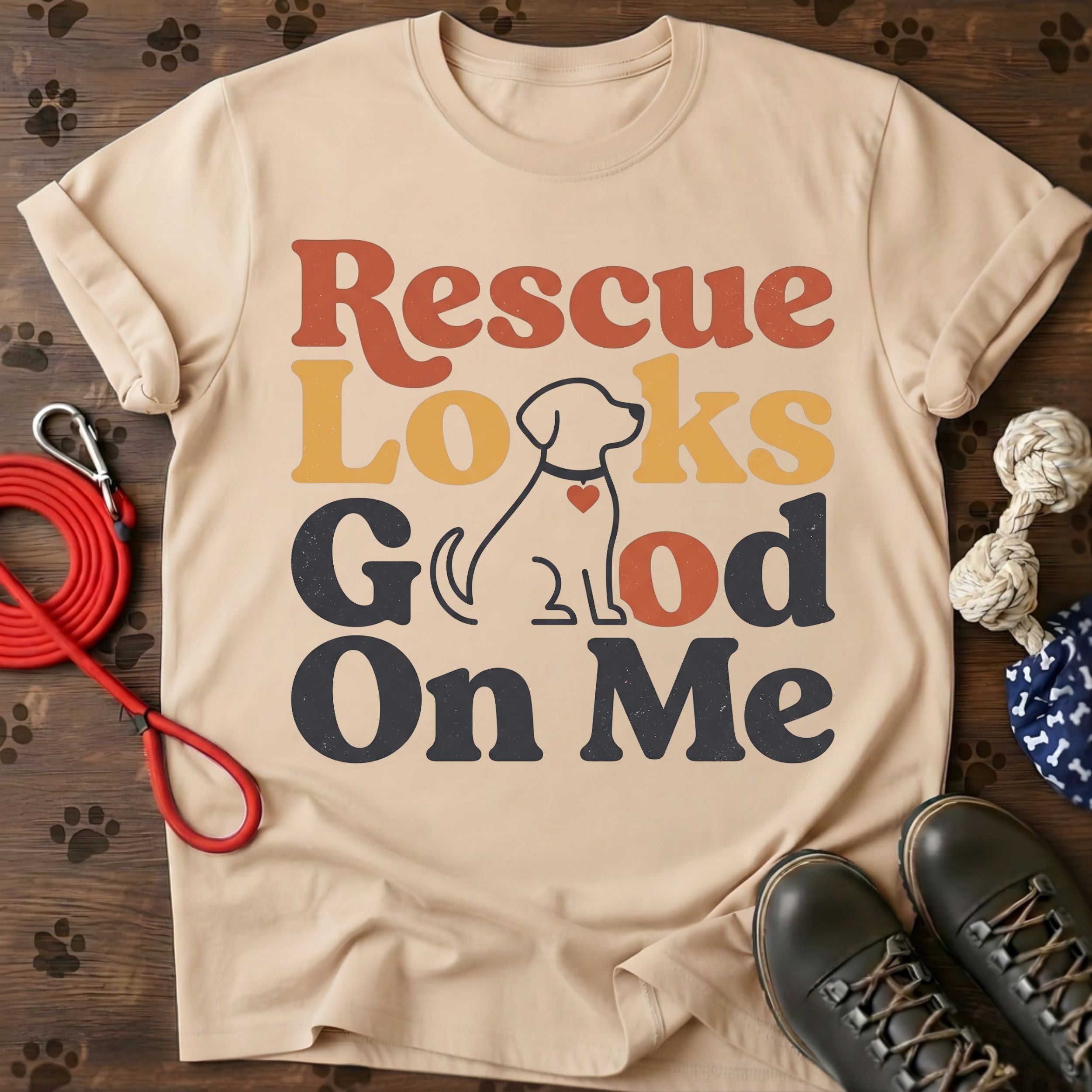 Rescue Looks Good On Me Tee