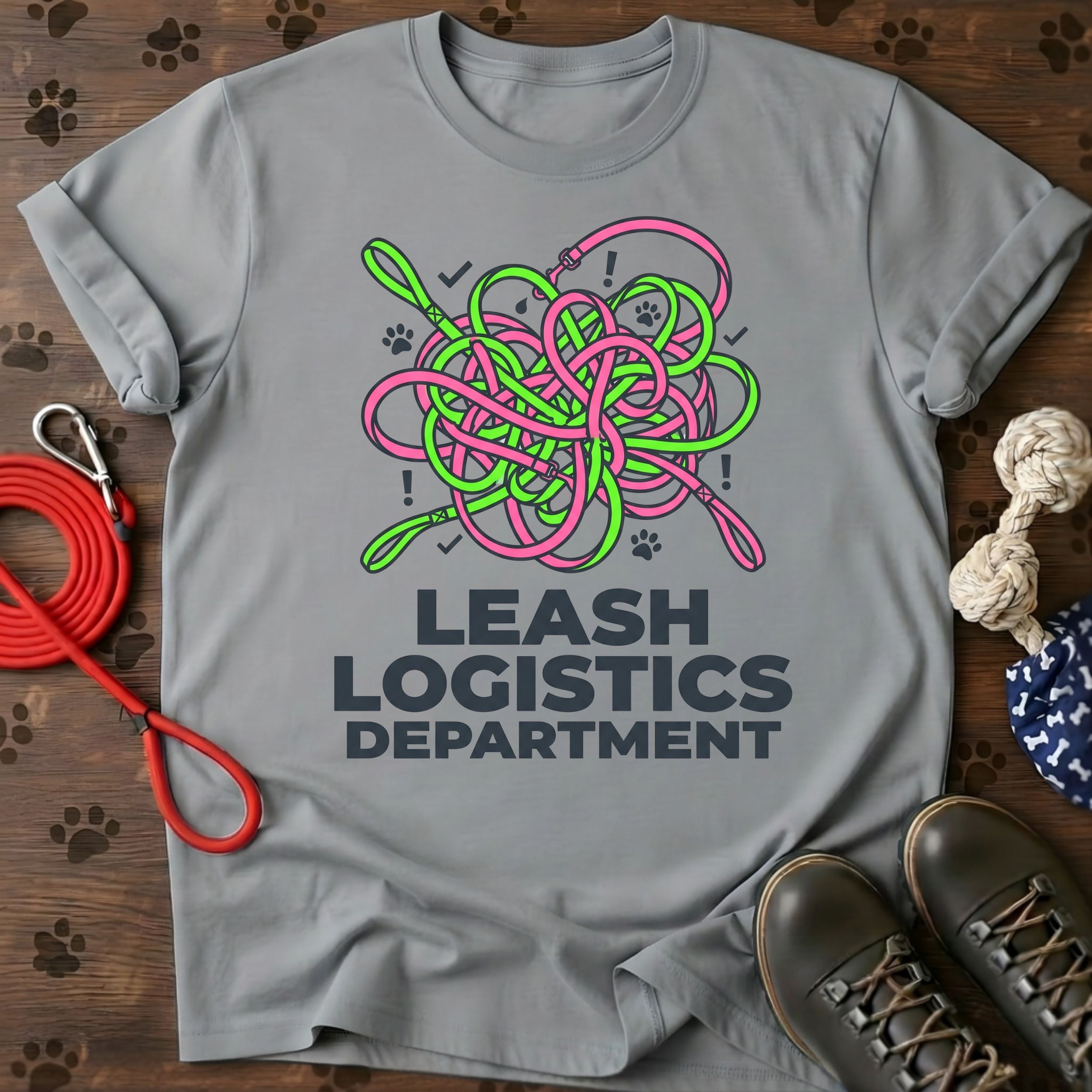 Leash Logistics Department Tee