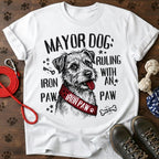 Mayor dog ruling wit an paw Tee