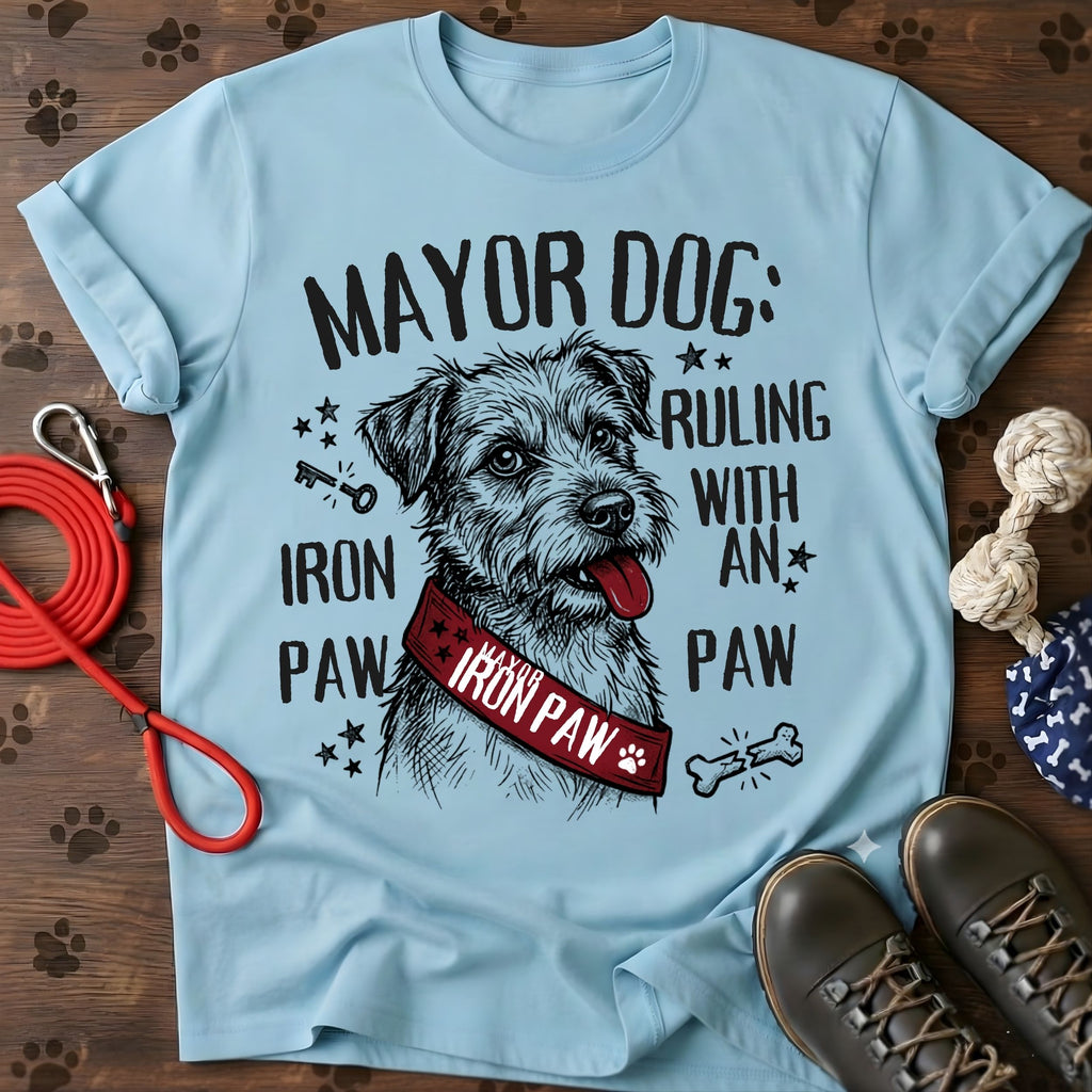 Mayor dog ruling wit an paw Tee