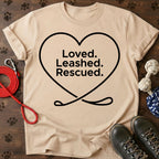 Love. Leashed. Rescued Tee