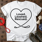 Love. Leashed. Rescued Tee