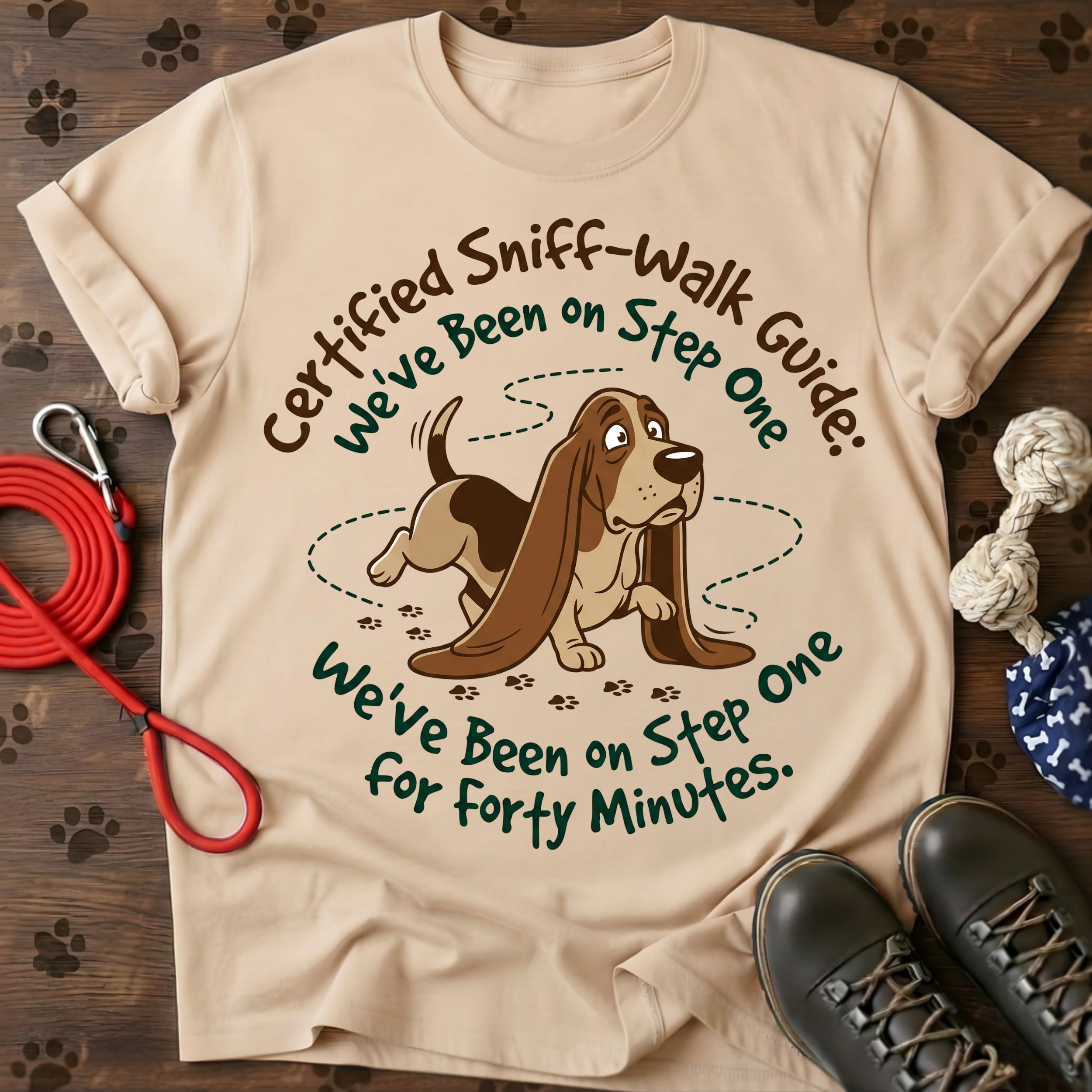 Certified Sniff-Walk Guide Tshirt