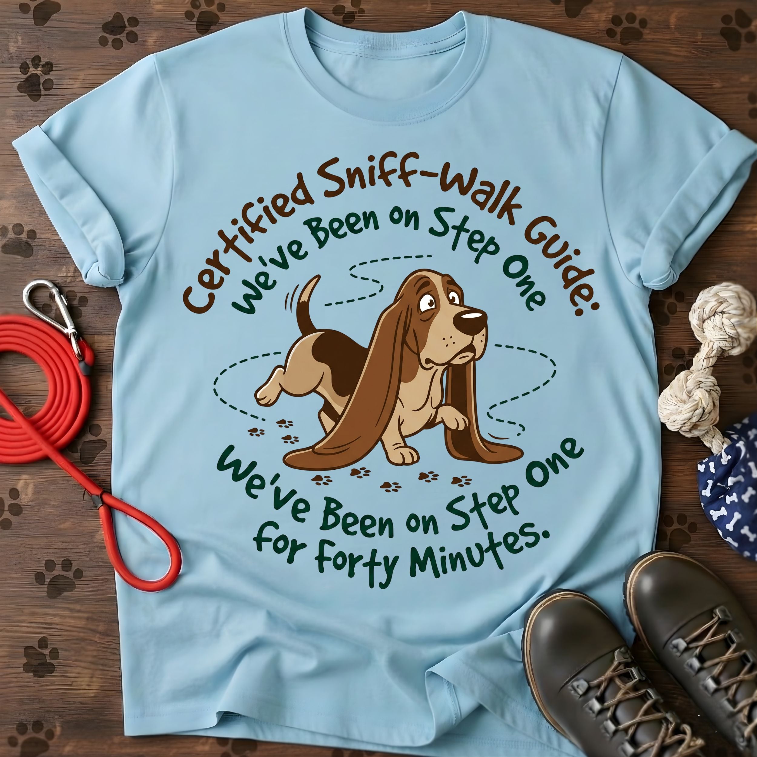 Certified Sniff-Walk Guide Tshirt