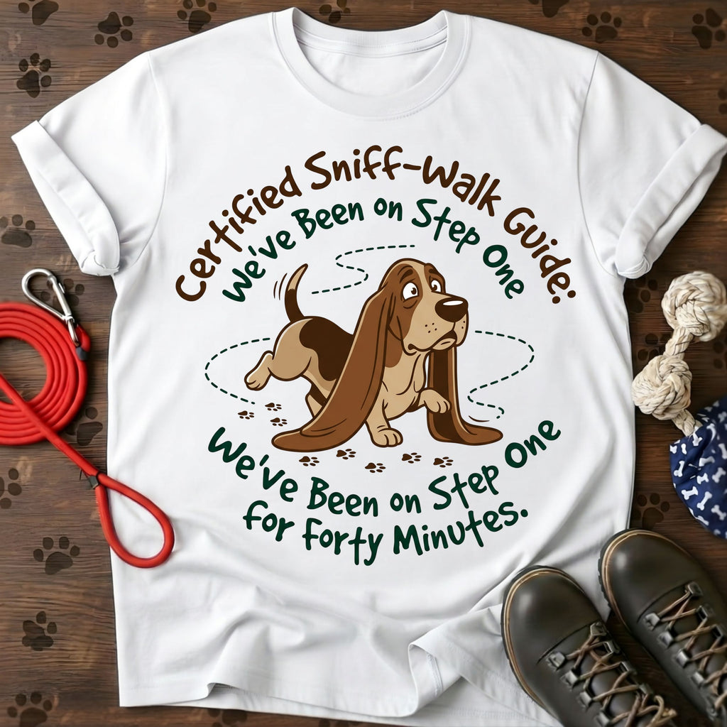 Certified Sniff-Walk Guide Tshirt
