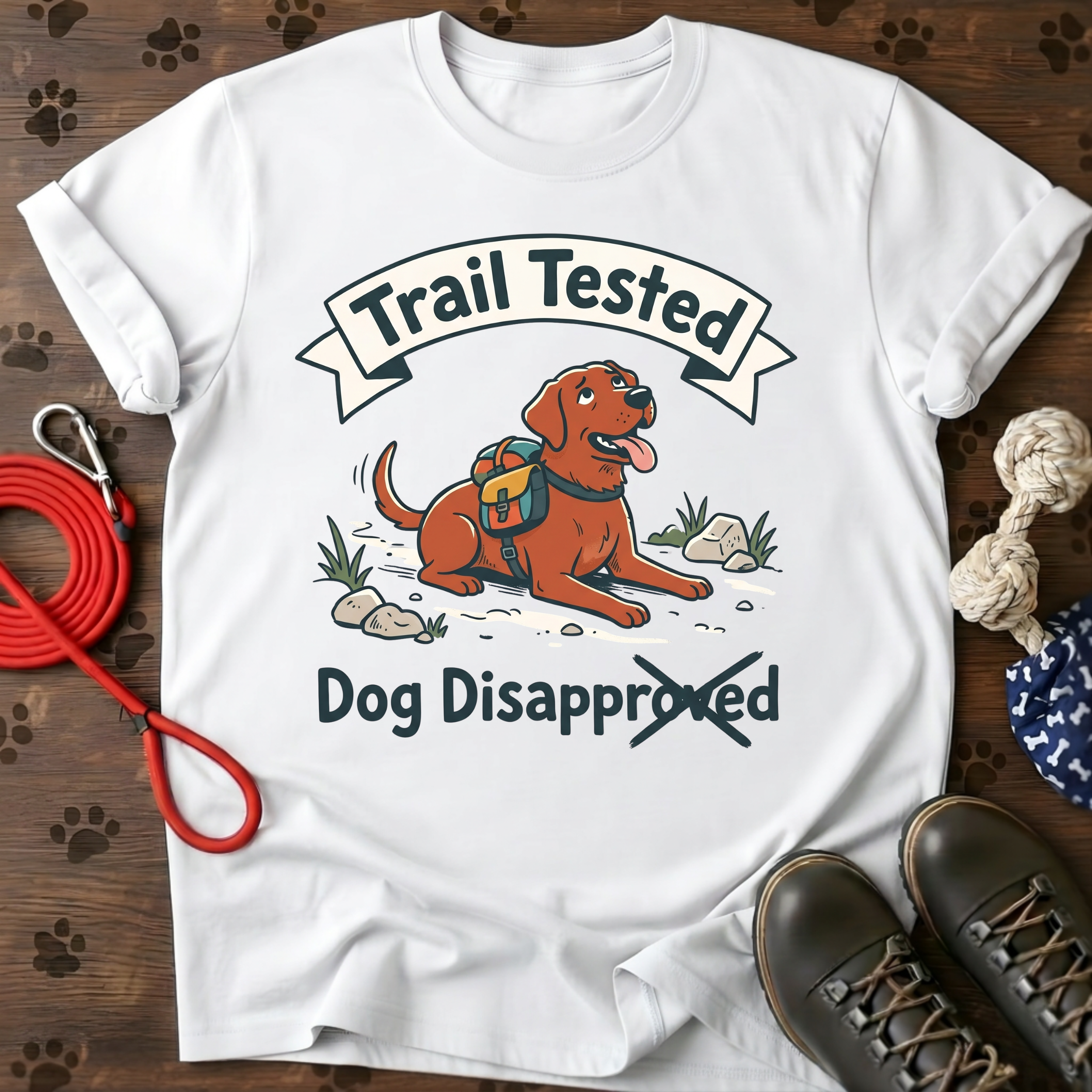 Trail Tested. Dog Approved. Tee