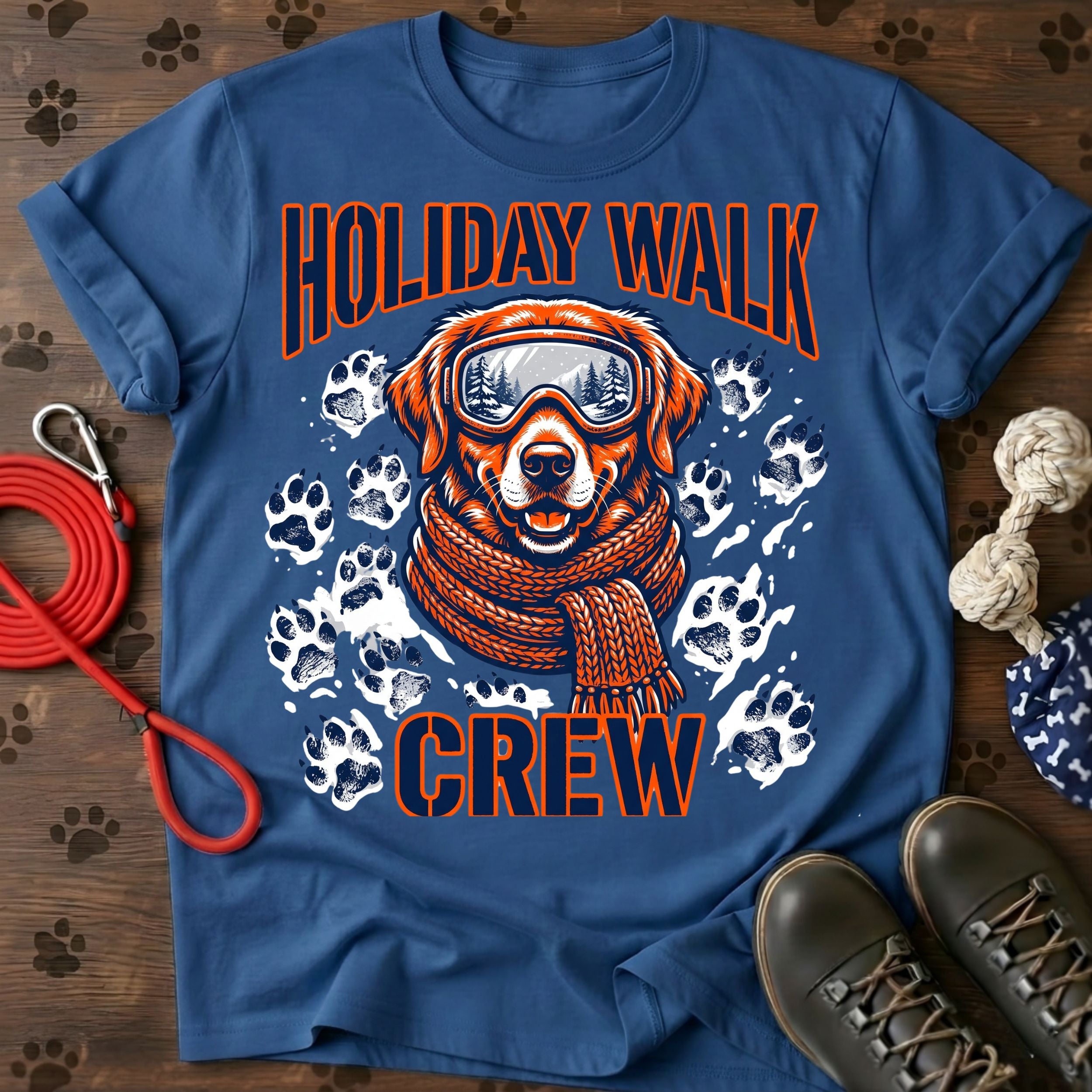 Holiday Walk Crew Tee