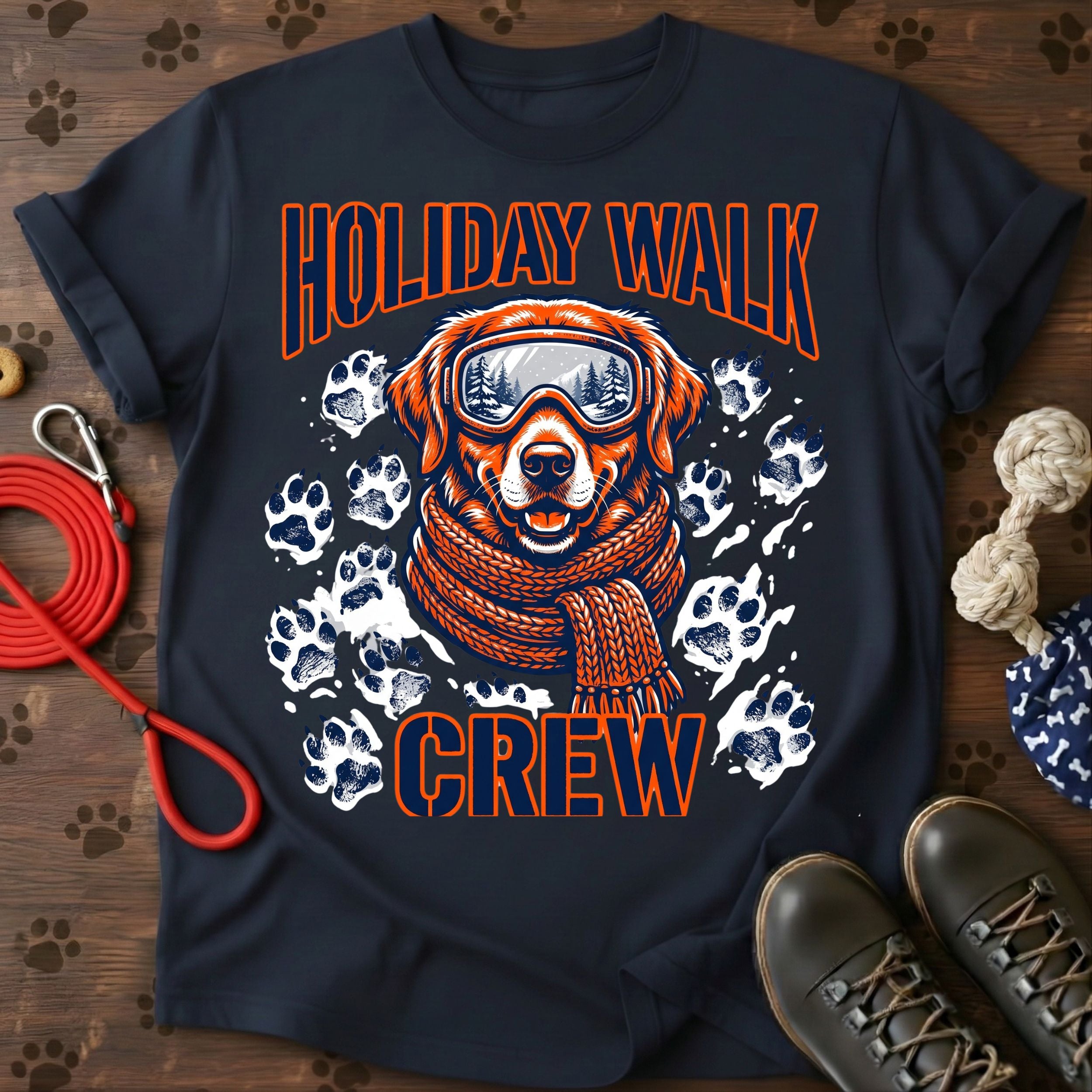 Holiday Walk Crew Tee