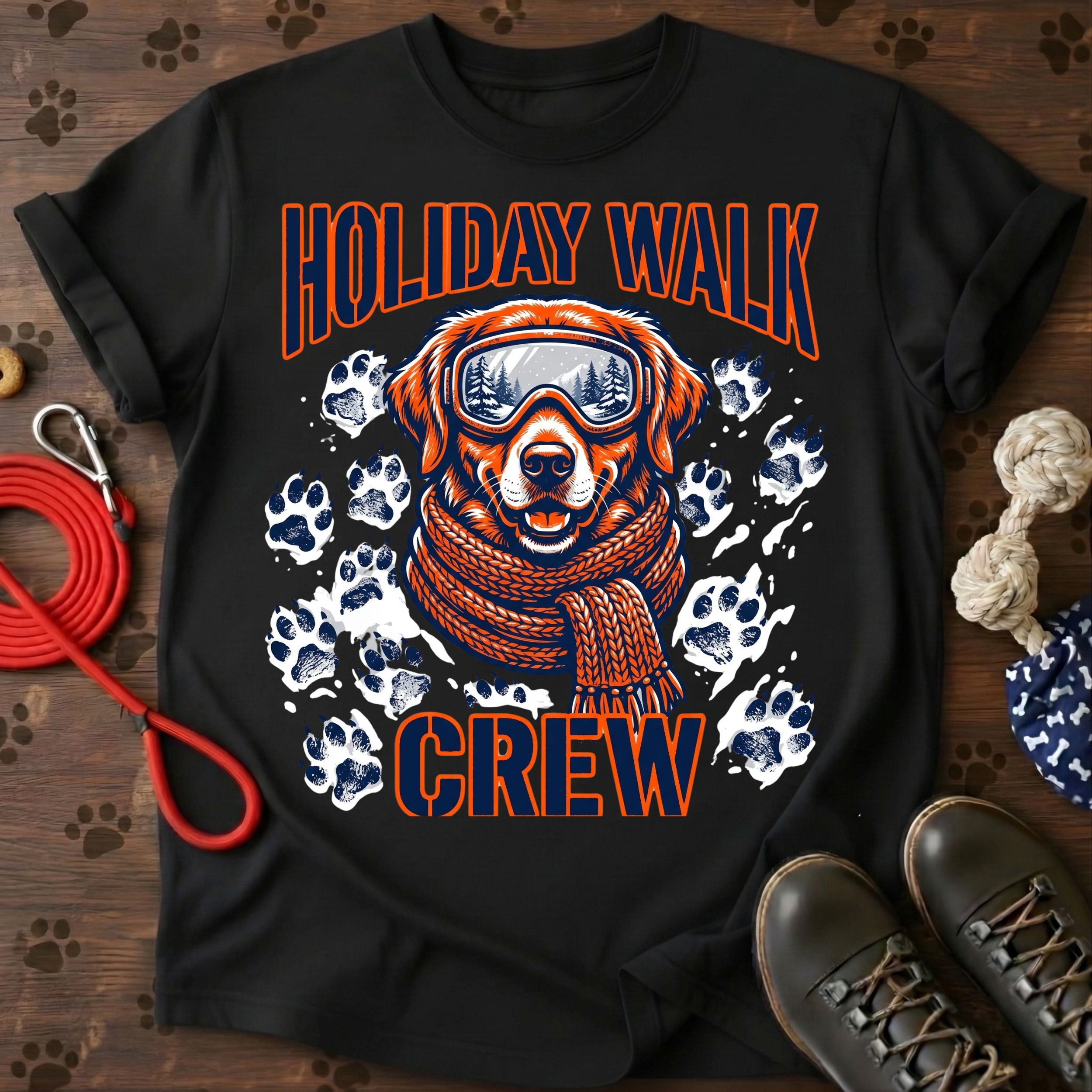 Holiday Walk Crew Tee