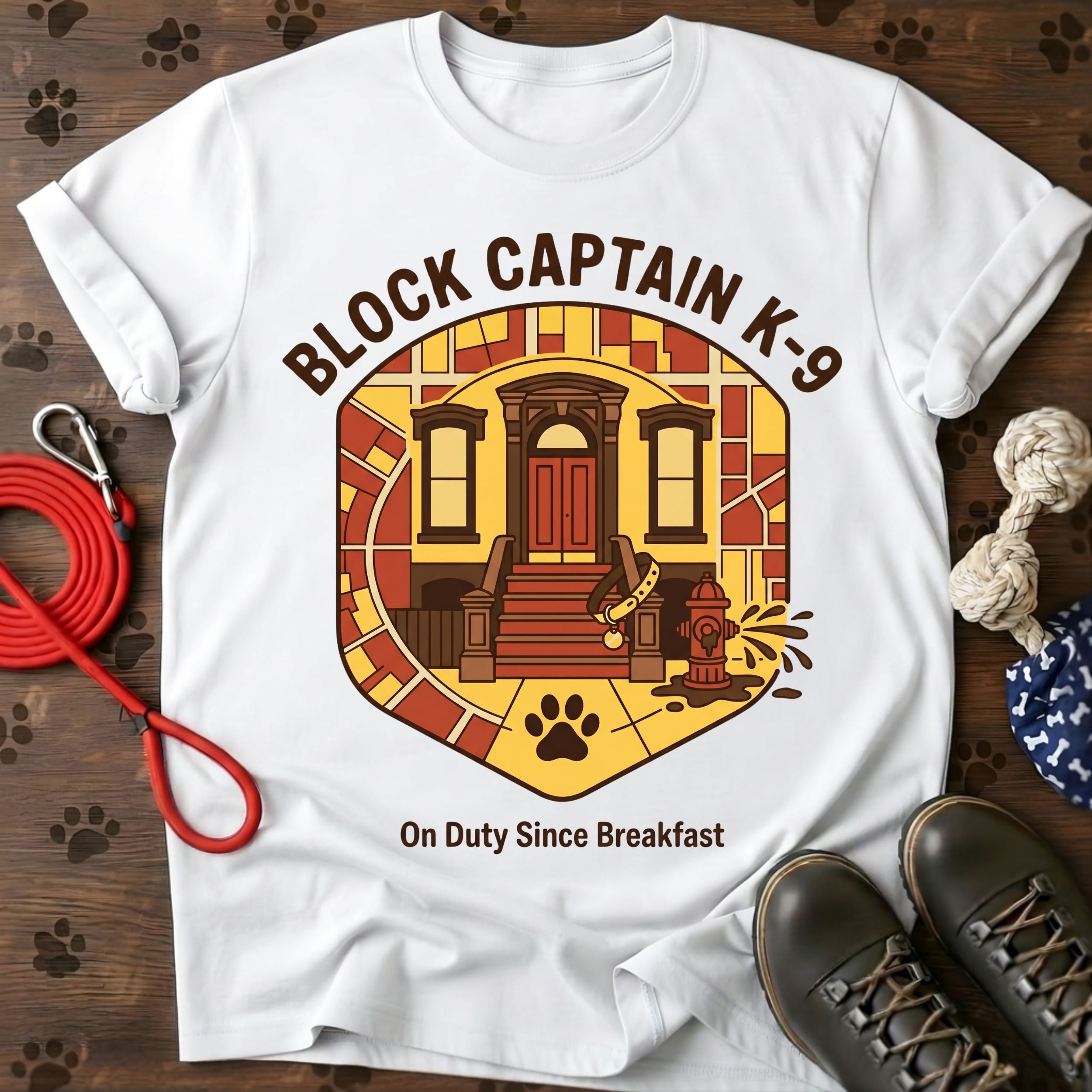 Block Captain K-9 Tee