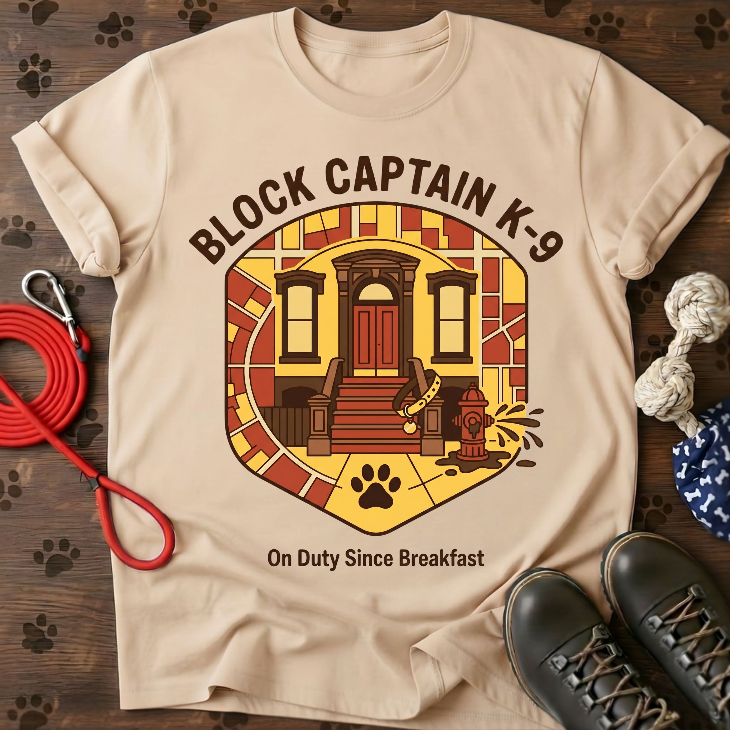 Block Captain K-9 Tee