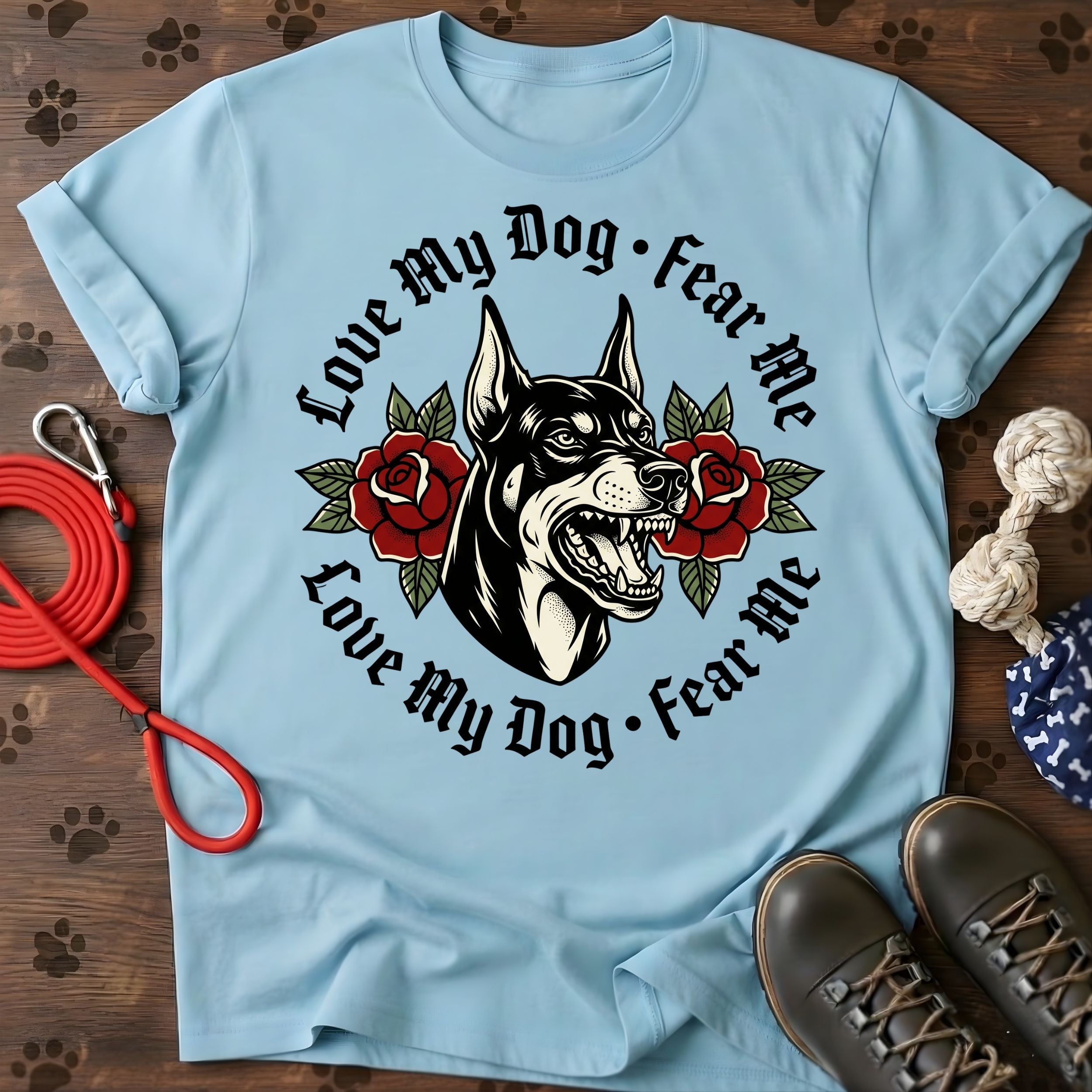 Love for my dog. fear me Tee