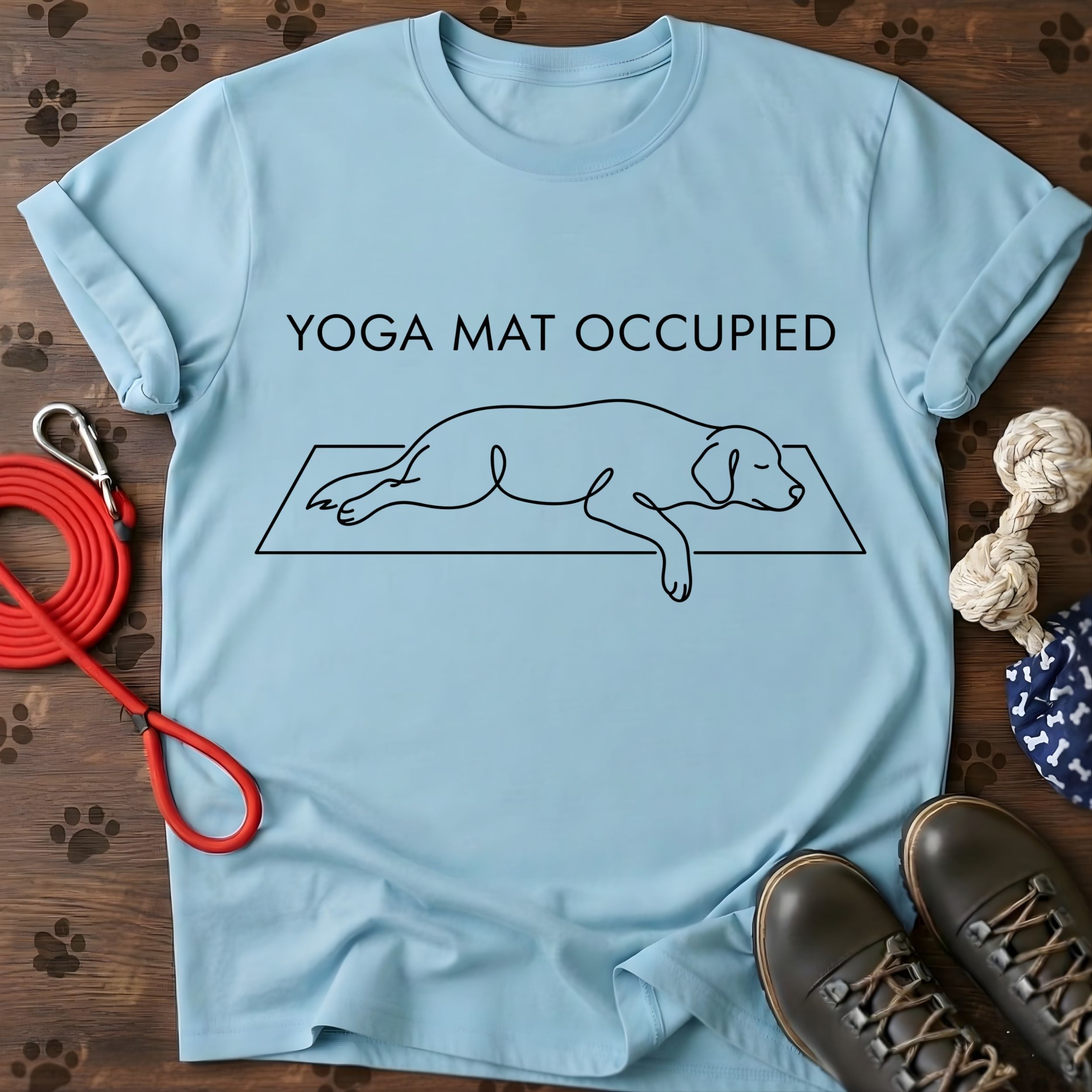 Yoga Mat Occupied Tee