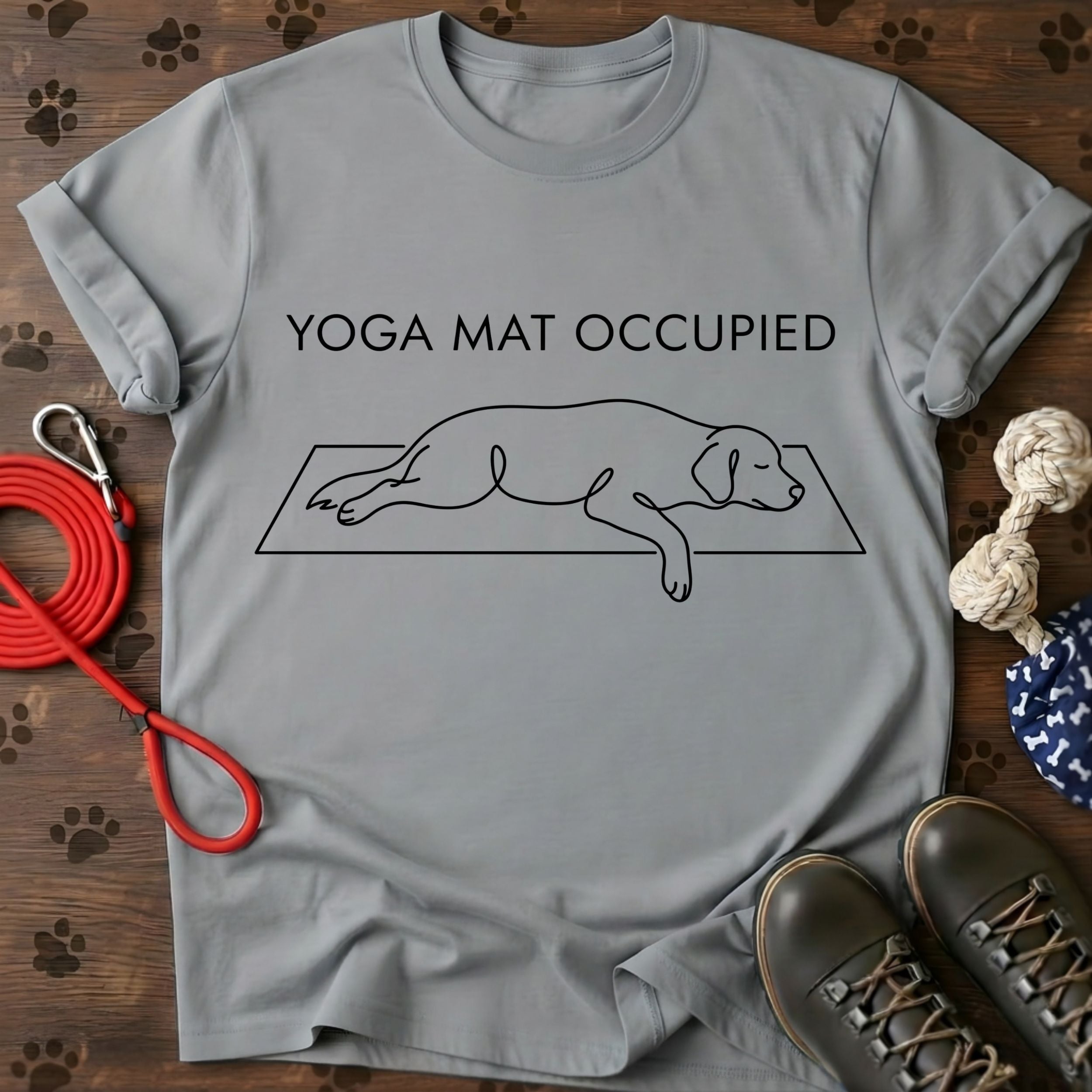 Yoga Mat Occupied Tee