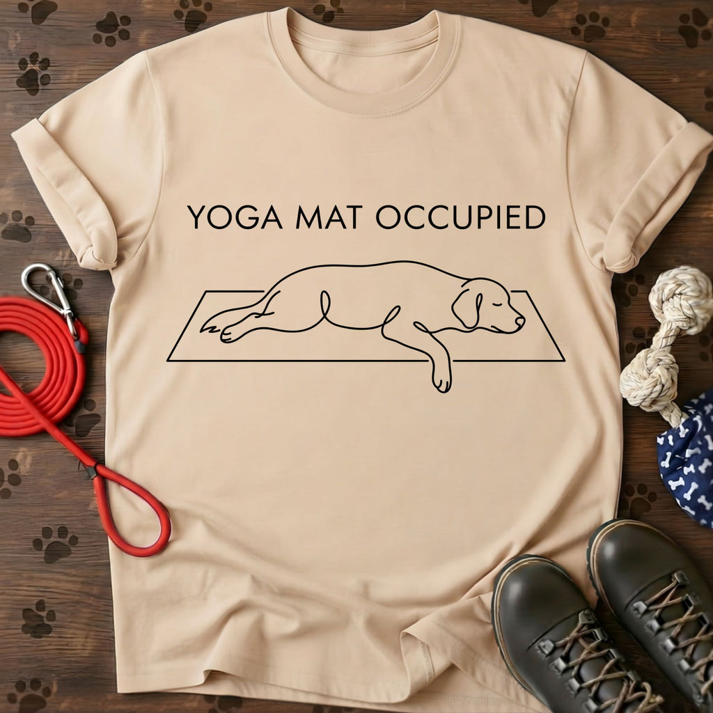 Yoga Mat Occupied Tee