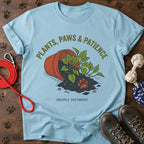 Plants, Paws & Patience Tee