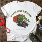 Plants, Paws & Patience Tee
