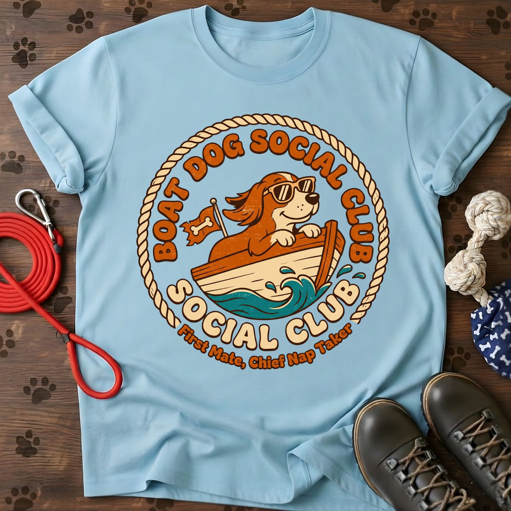Boat Dog Social Club Tee