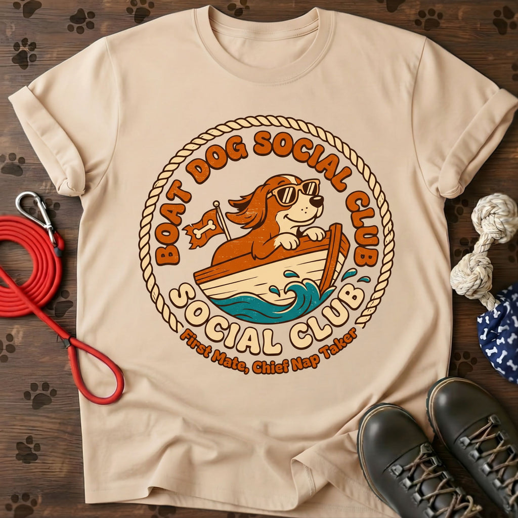 Boat Dog Social Club Tee