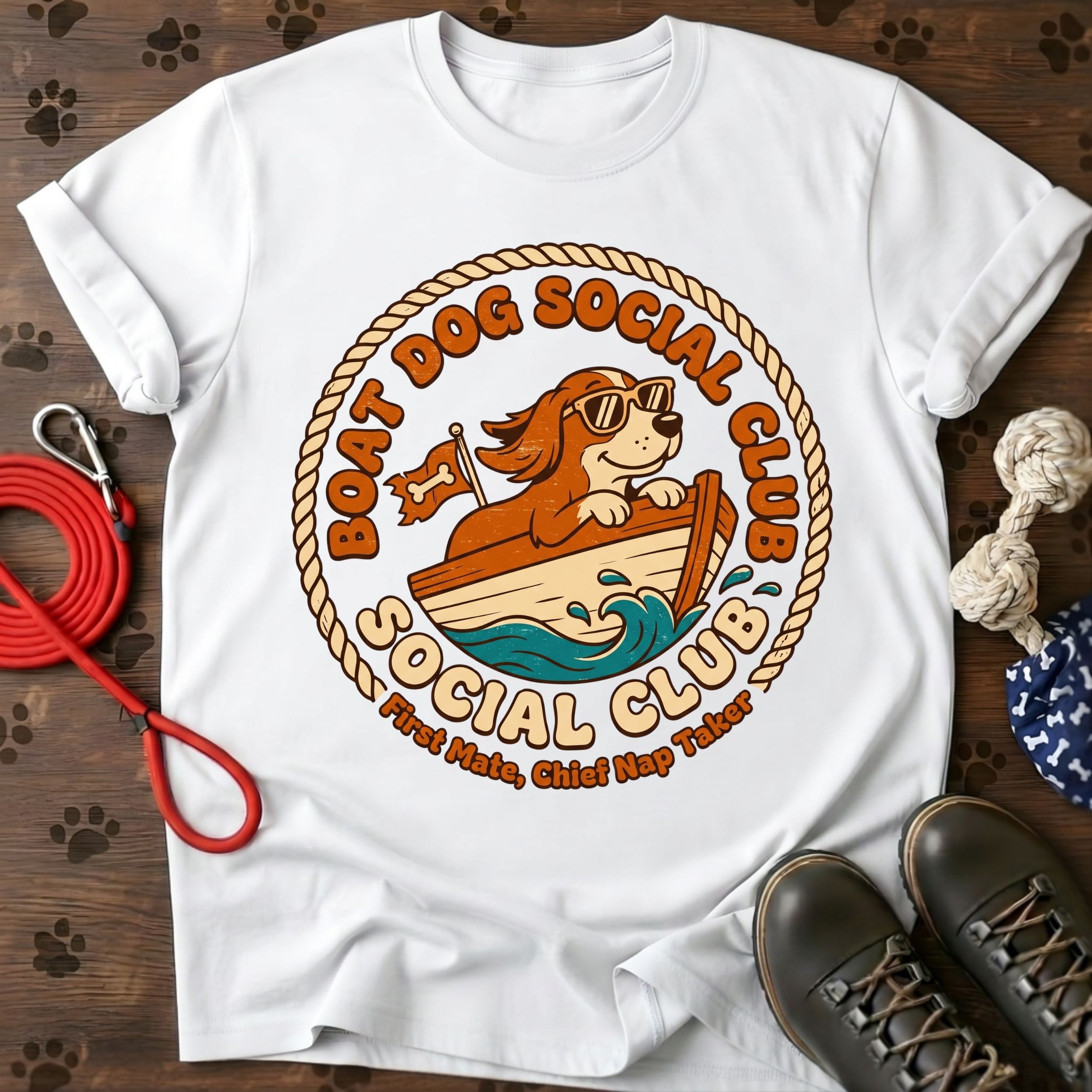 Boat Dog Social Club Tee