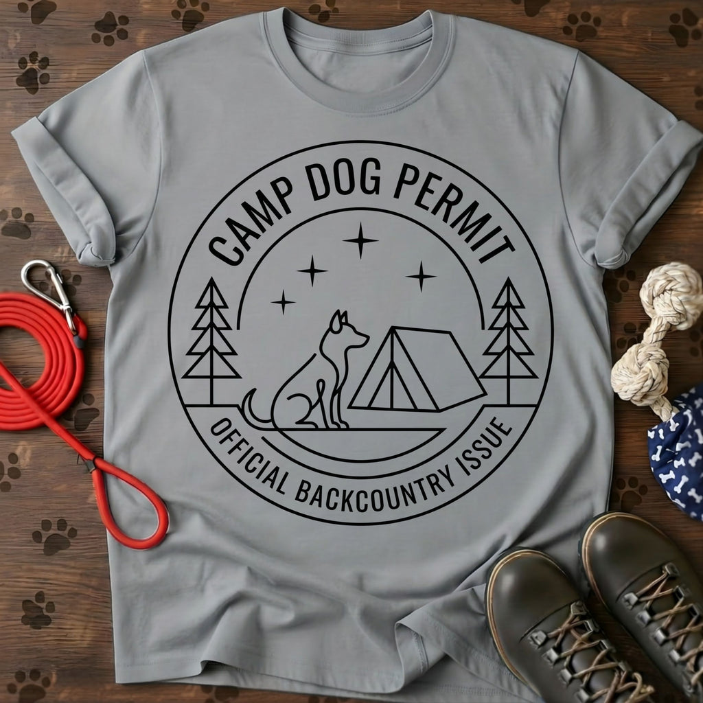 Camp Dog Permit Tee