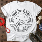 Camp Dog Permit Tee