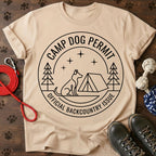 Camp Dog Permit Tee