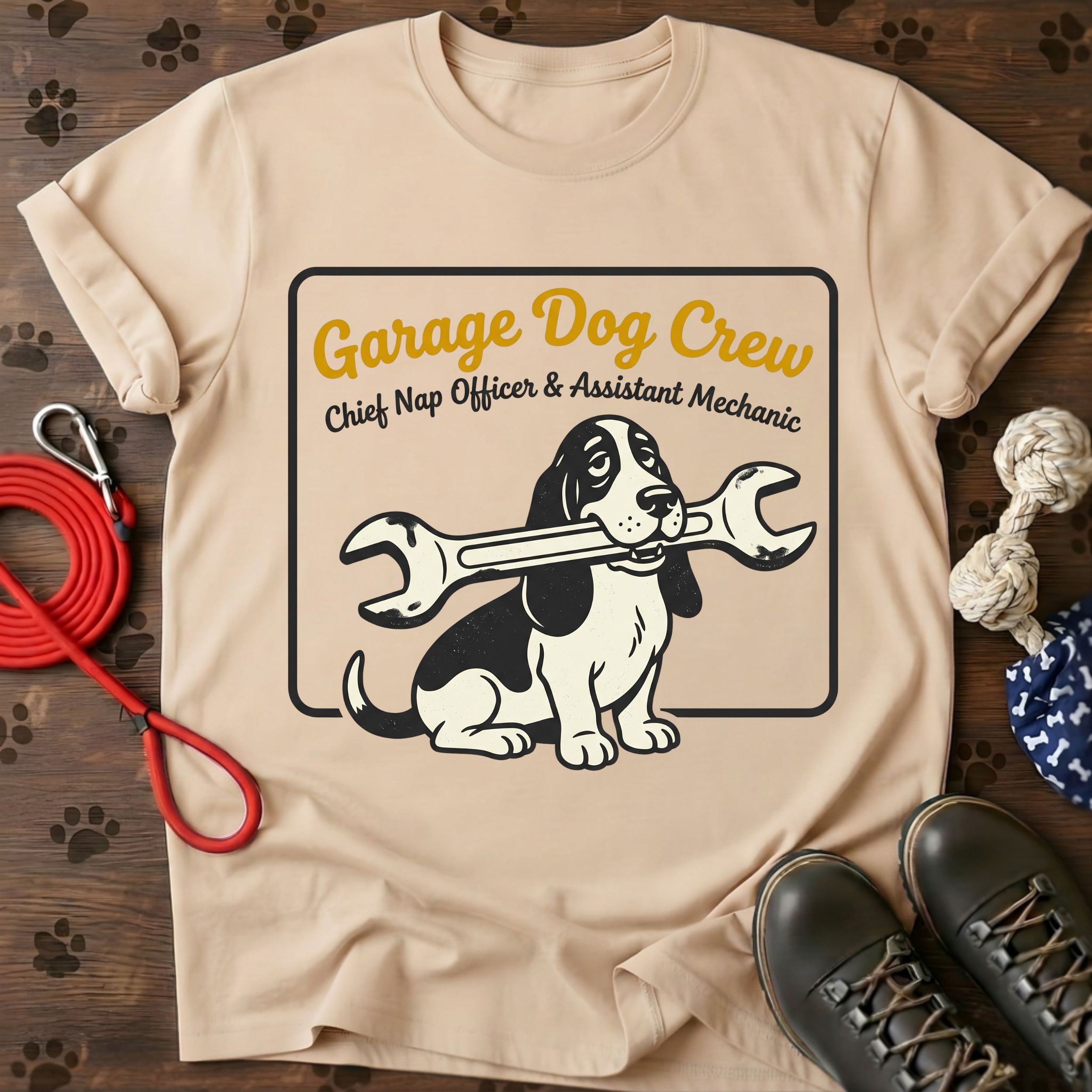 Garage Dog Crew Tee