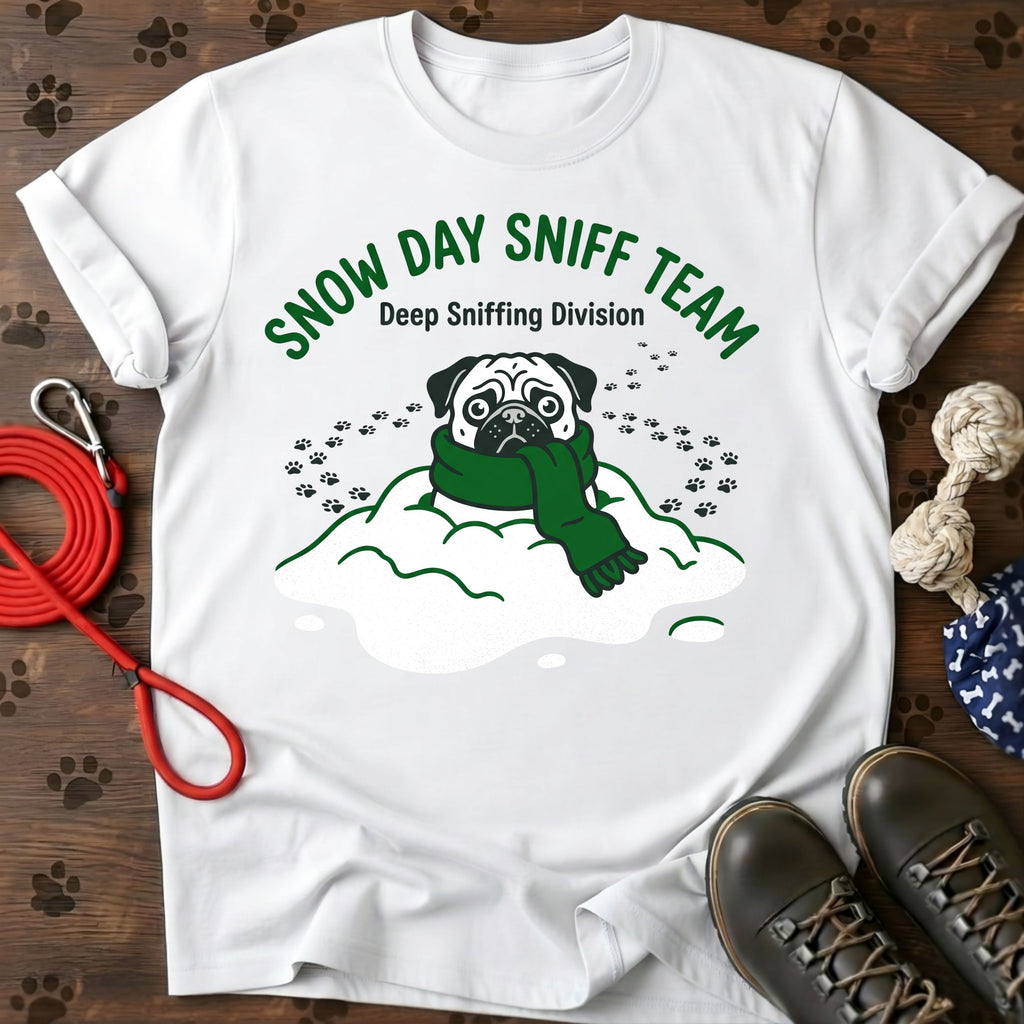 Snow Day Sniff Team Tee