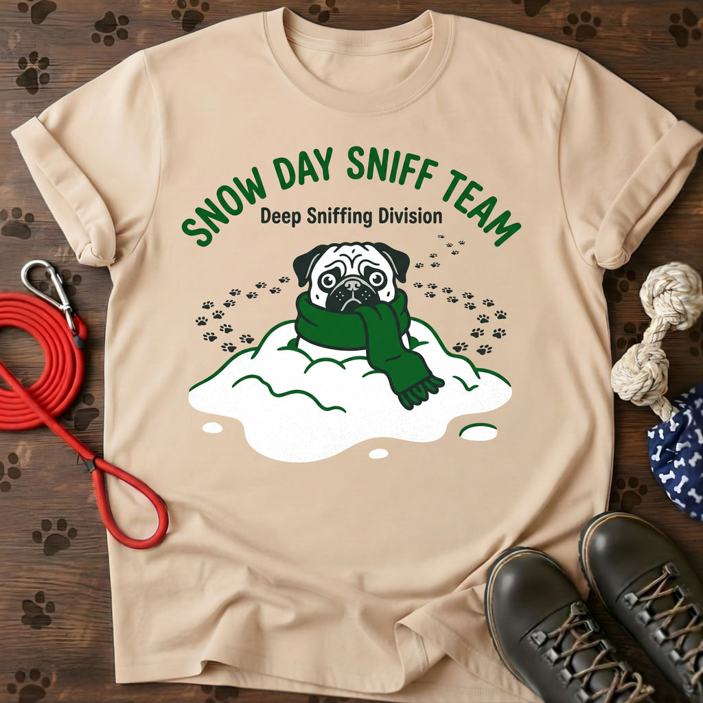Snow Day Sniff Team Tee