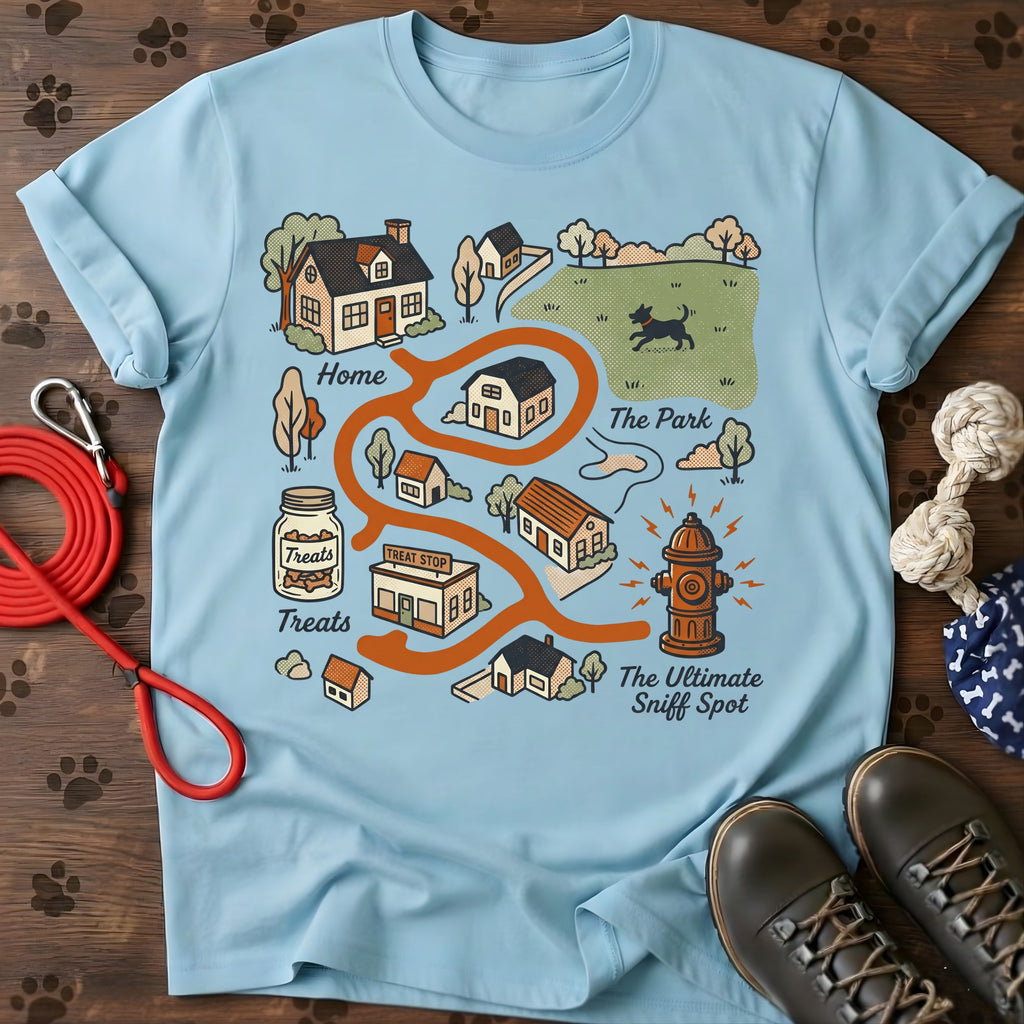 Daily Route Map Tee