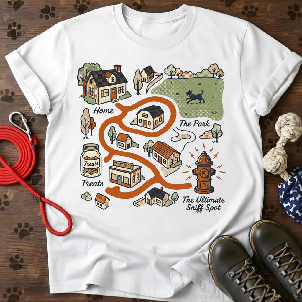 Daily Route Map Tee