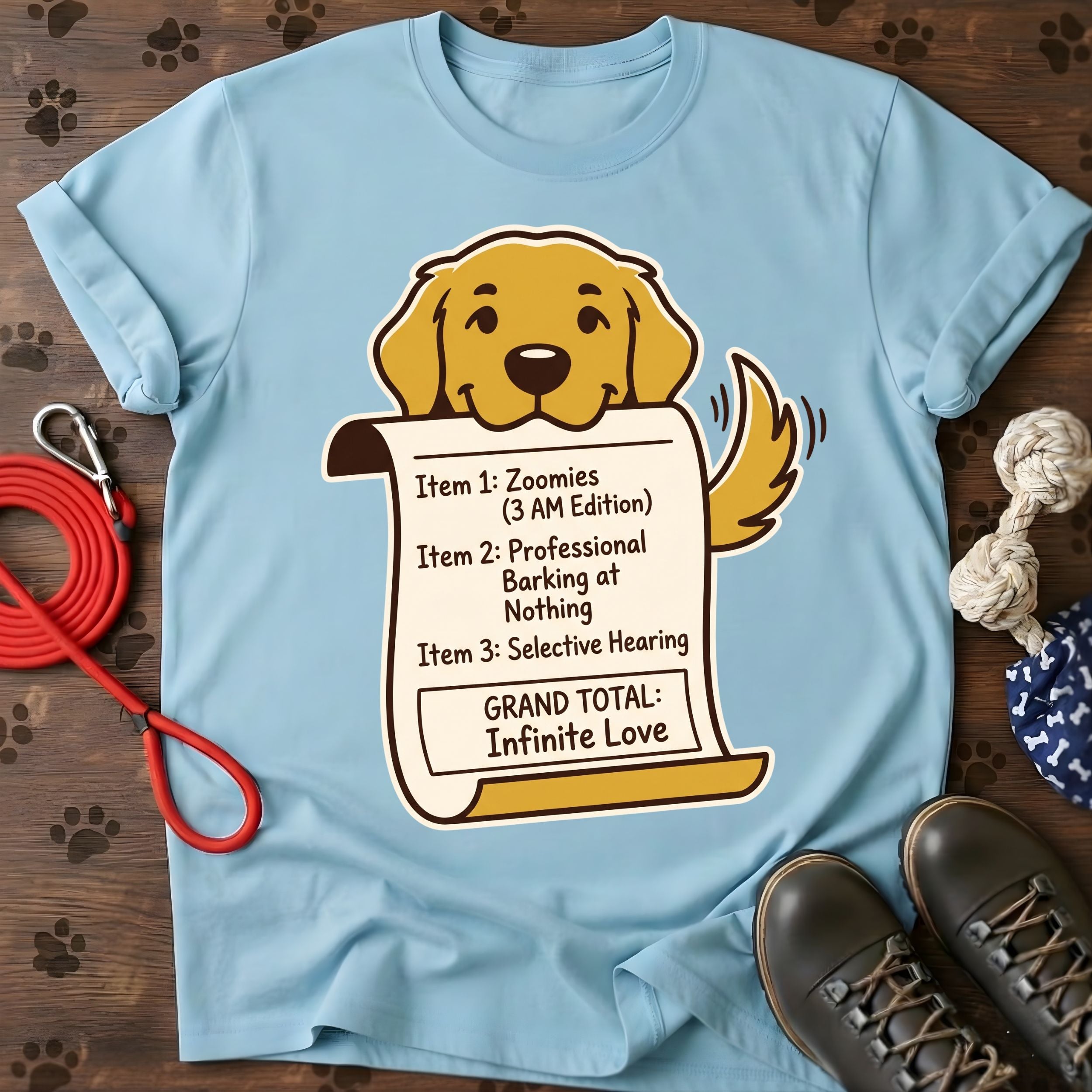 Dog Stats CardTee