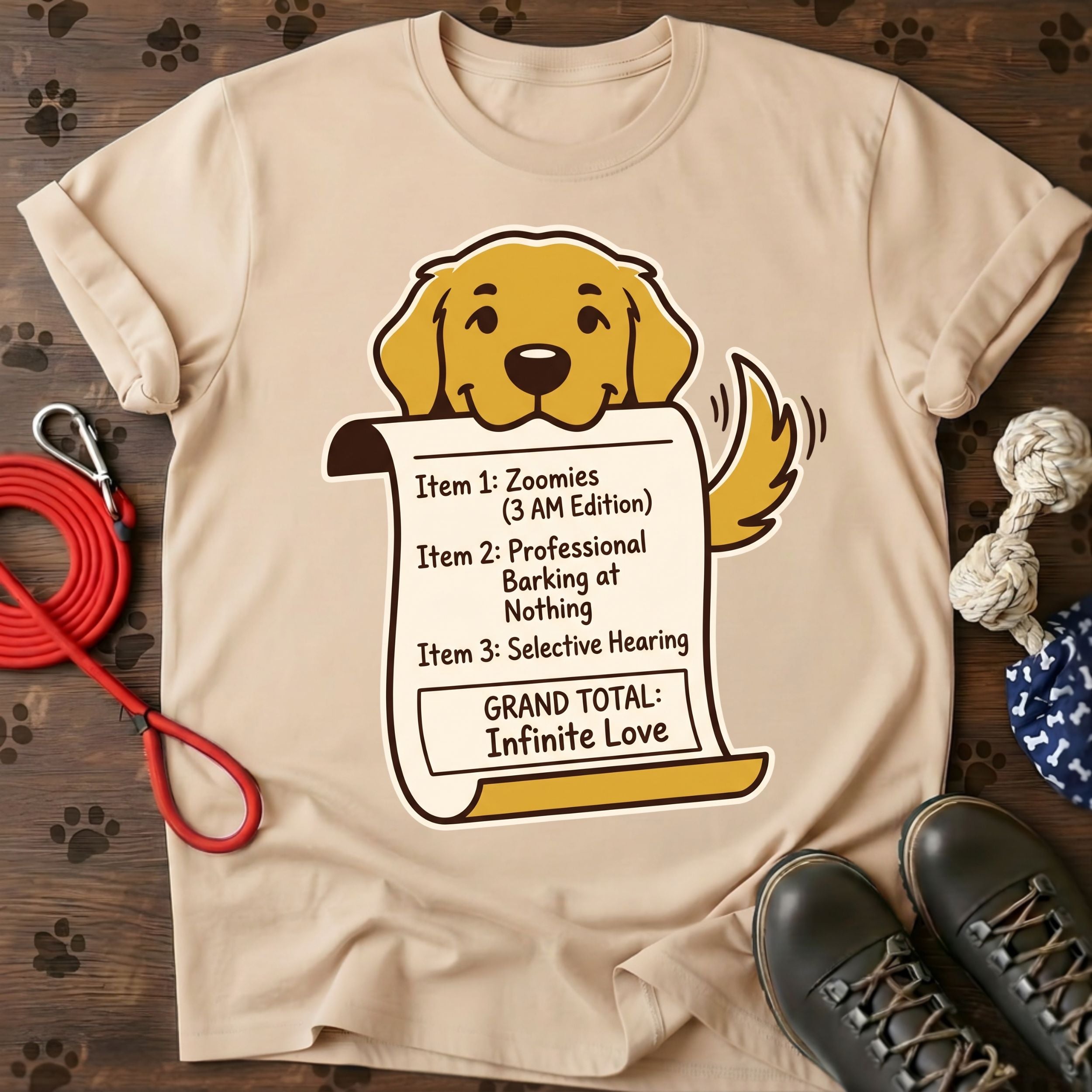 Dog Stats CardTee