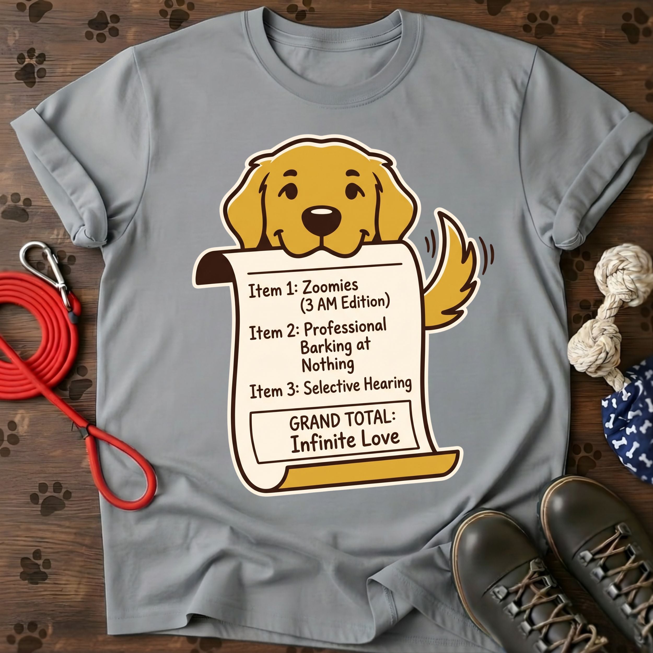 Dog Stats CardTee
