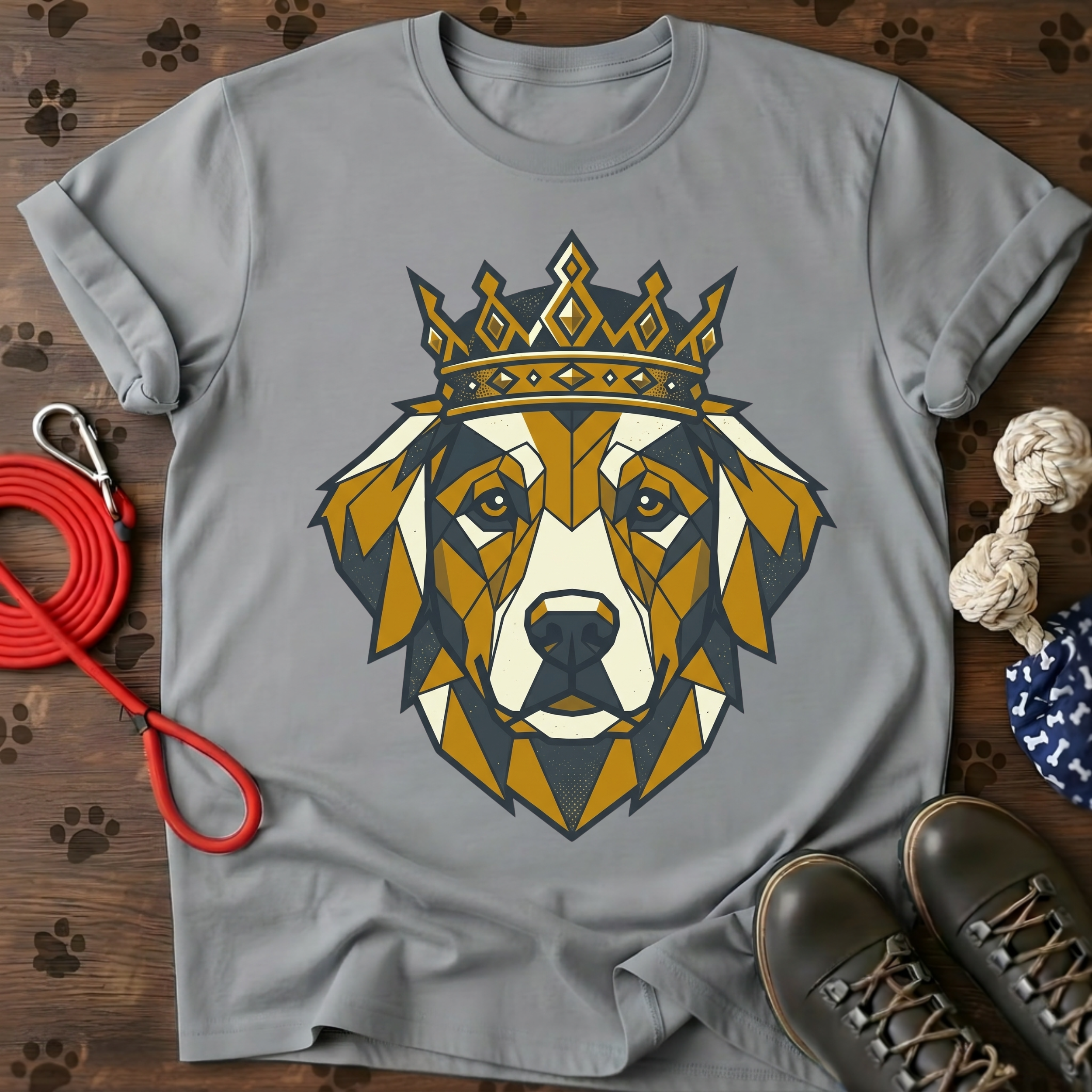 King Golden Retriever Tee