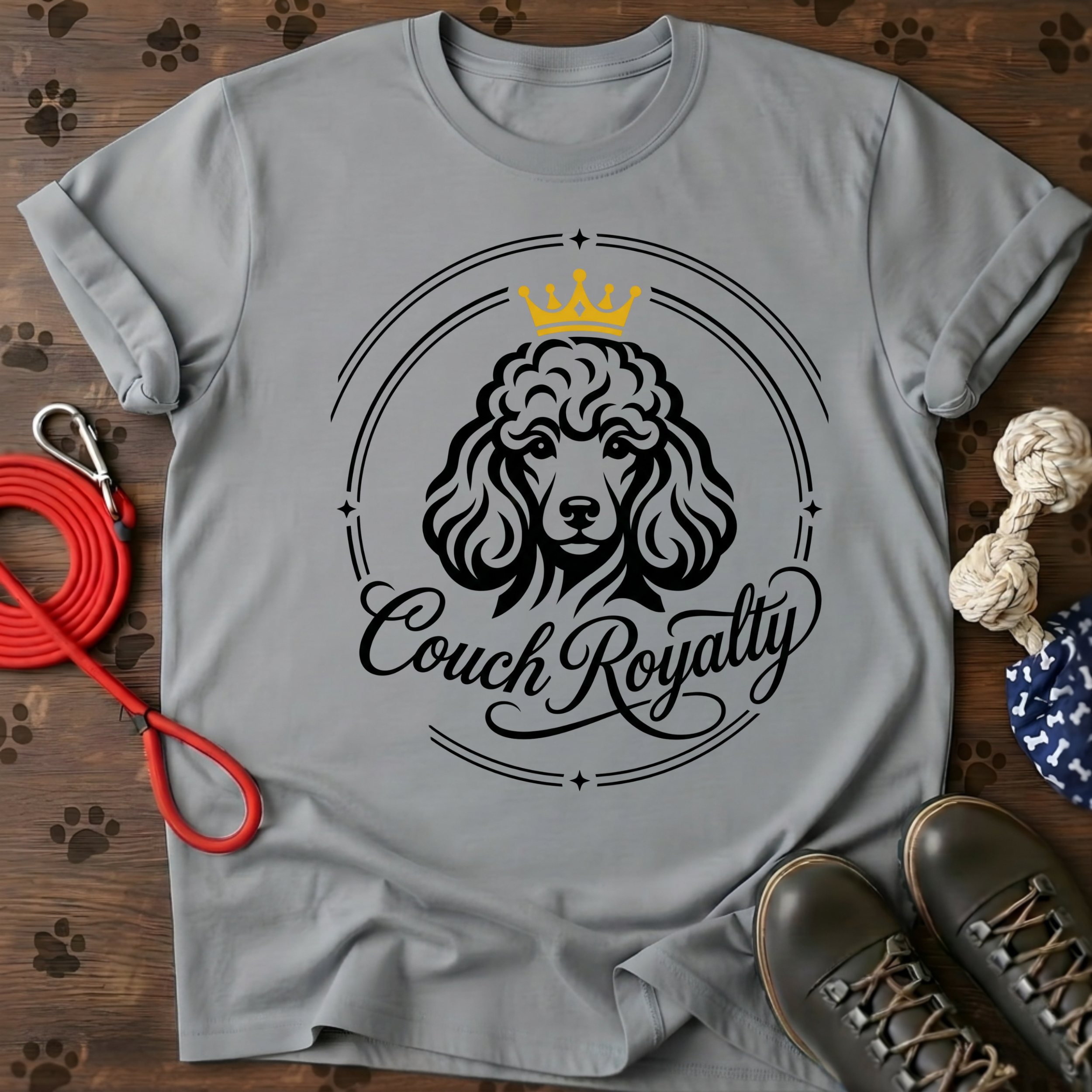Couch Royalty Poddle Tee