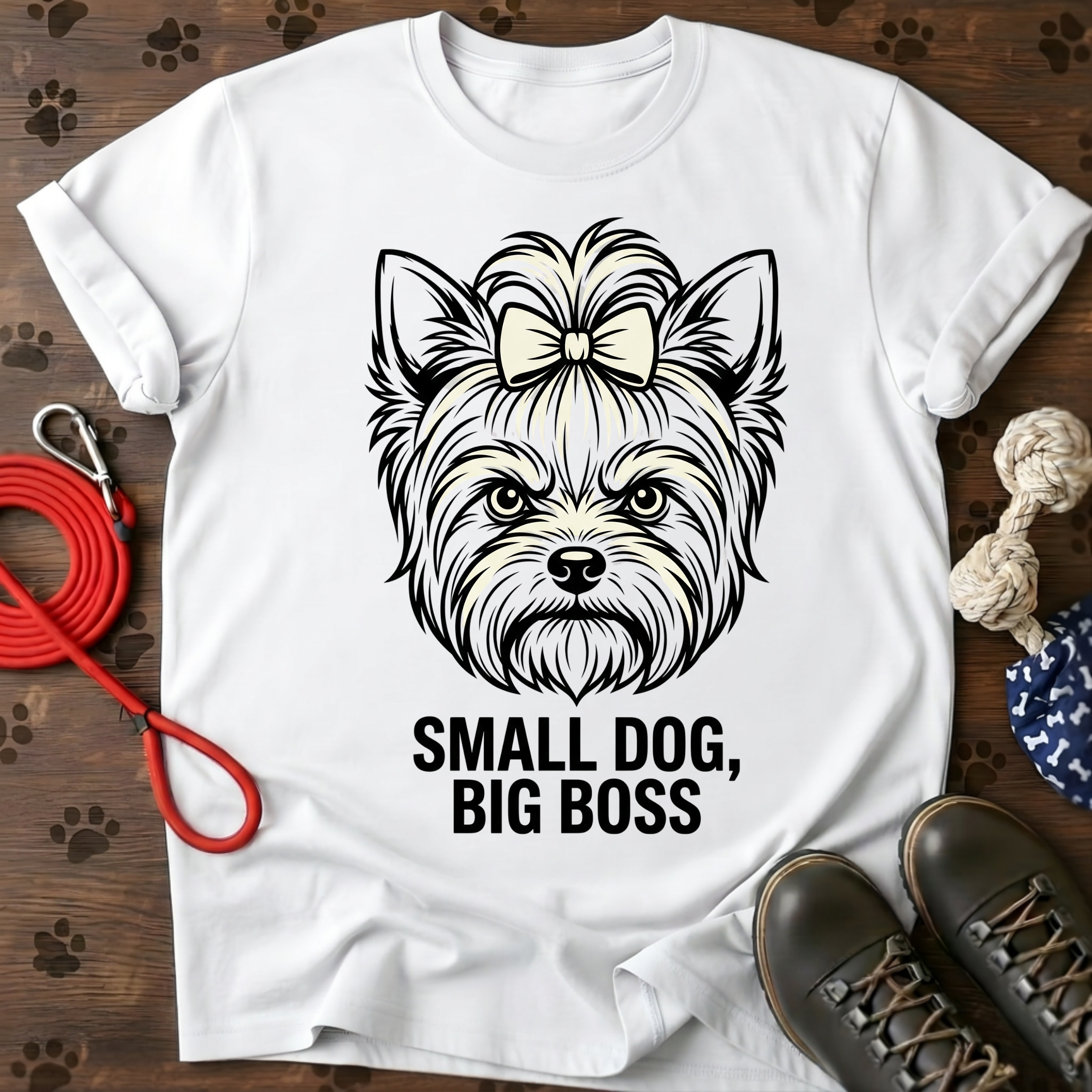 Small dog, Big boss Tee