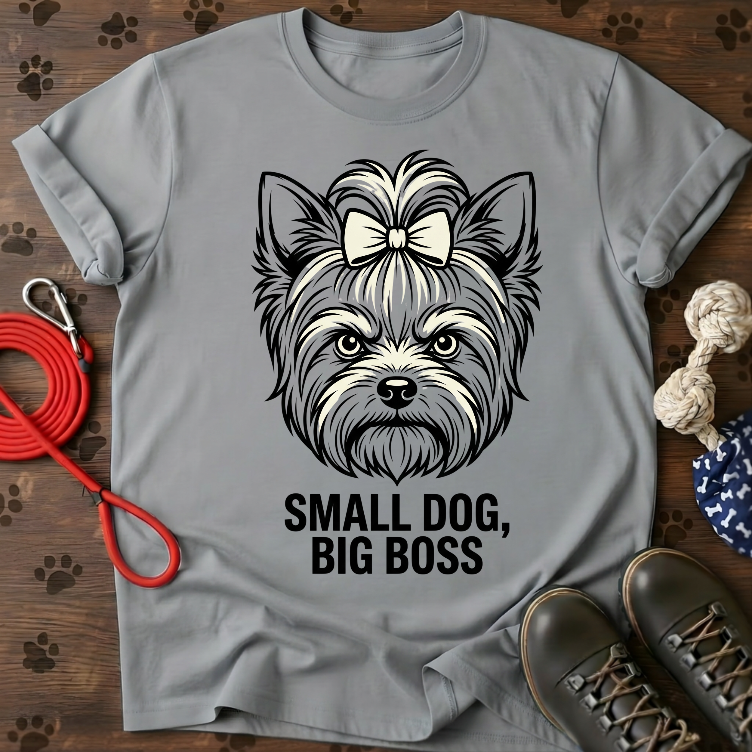 Small dog, Big boss Tee